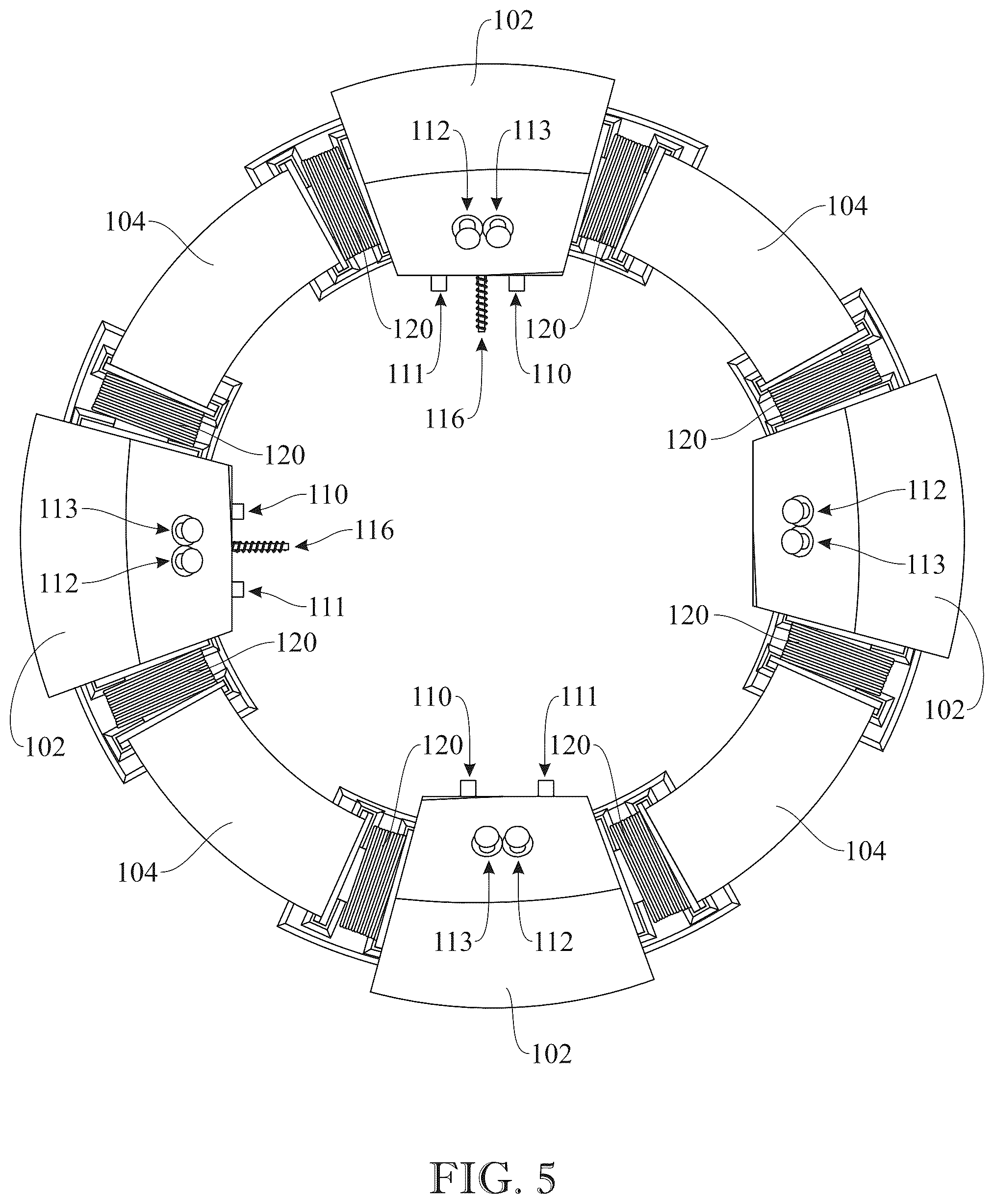 Patent US12338764 Figure 5 – Hybrid combustion-electric generator