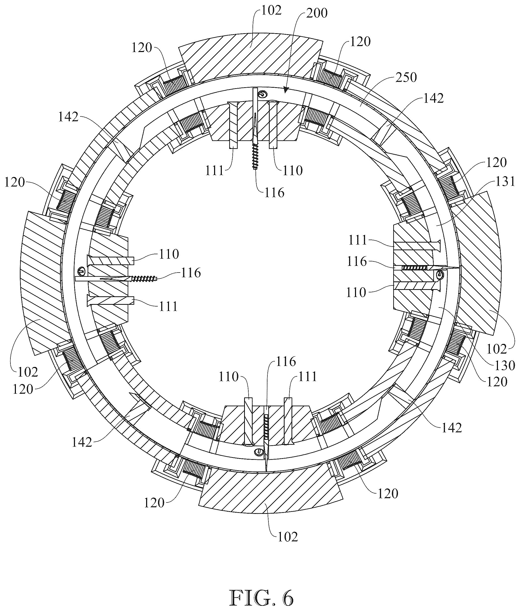 Patent US12338764 Figure 6 – Hybrid combustion-electric generator