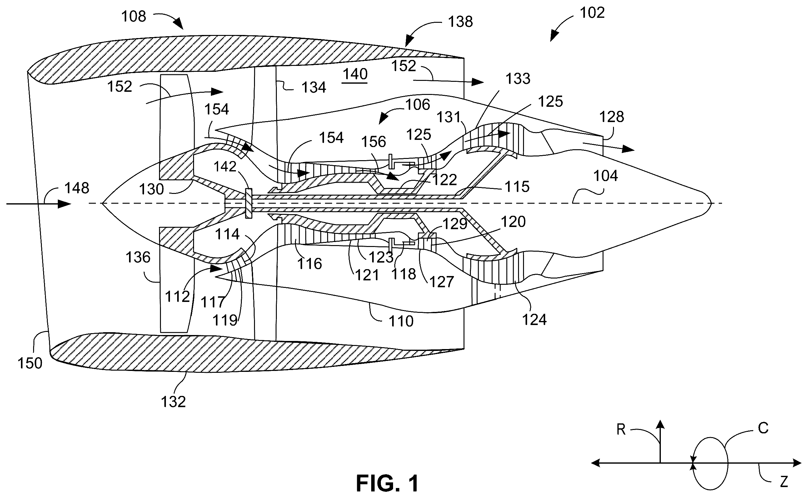 Patent US12338771 — Unit cell structures including stiffening patterns — Figure 1
