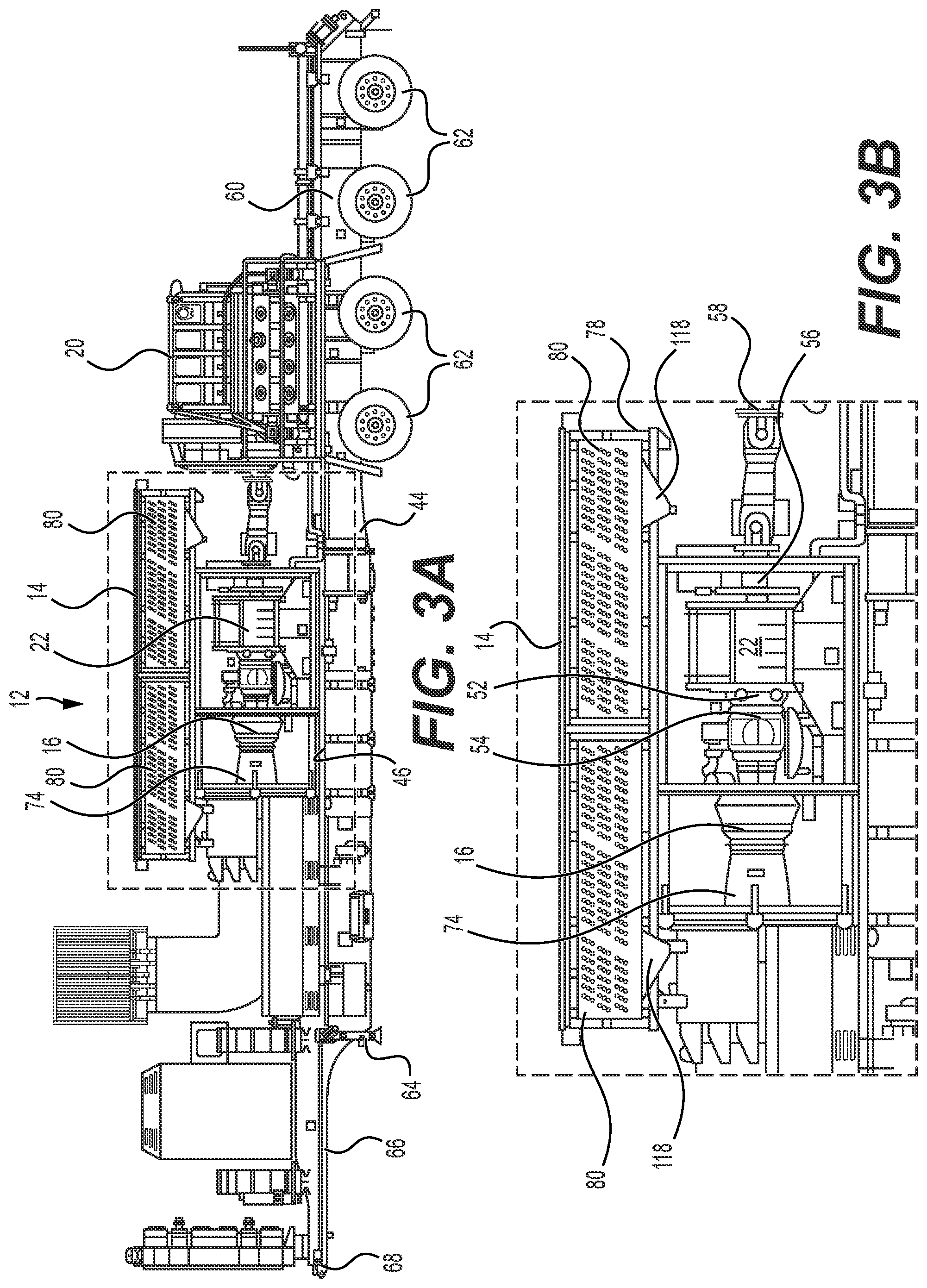 Patent US12338772 Figure 3 – Systems, assemblies, and methods to enhance intake air flow to a gas turbine engine of a hydraulic fracturing unit