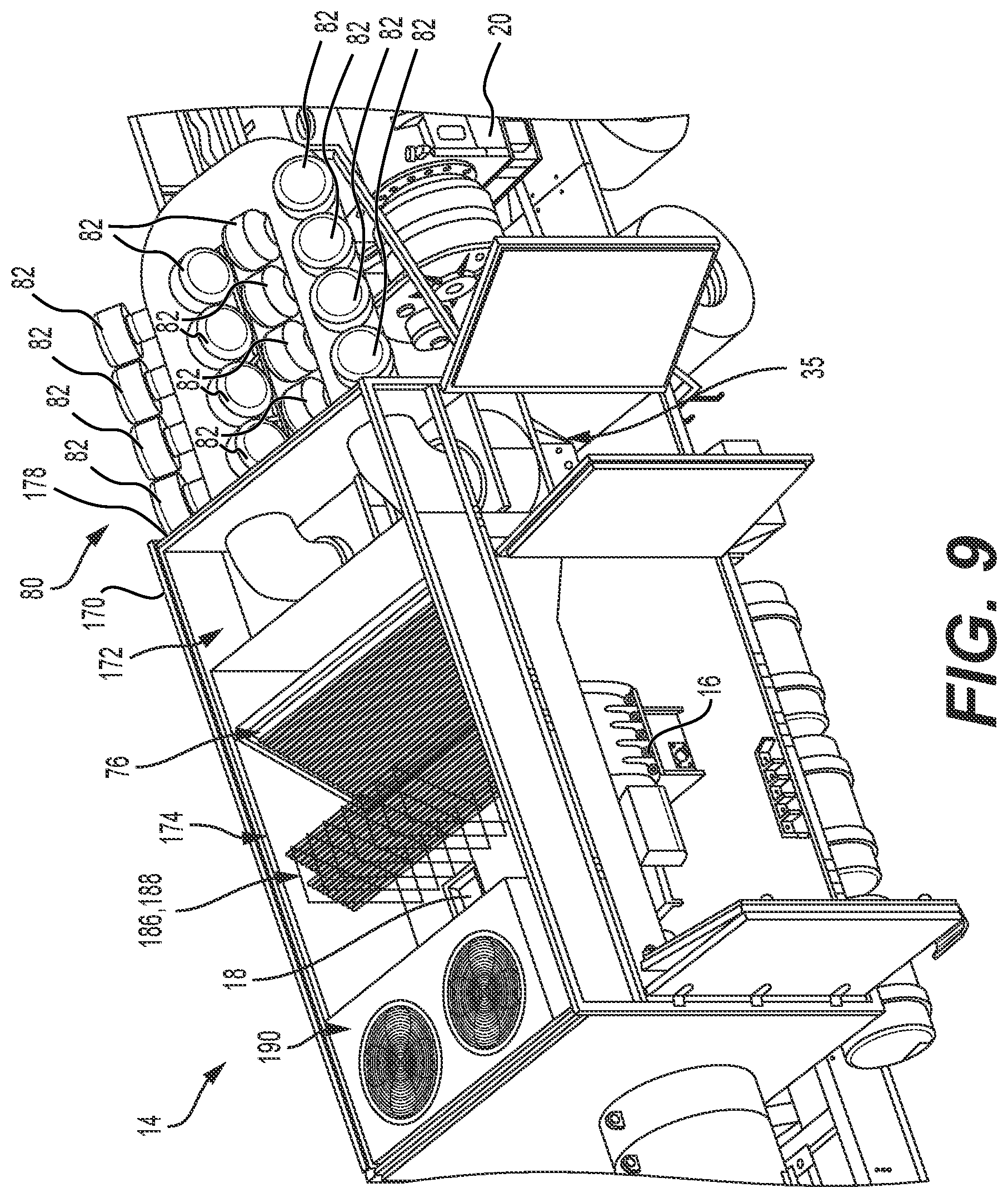 Patent US12338772 Figure 13 – Systems, assemblies, and methods to enhance intake air flow to a gas turbine engine of a hydraulic fracturing unit