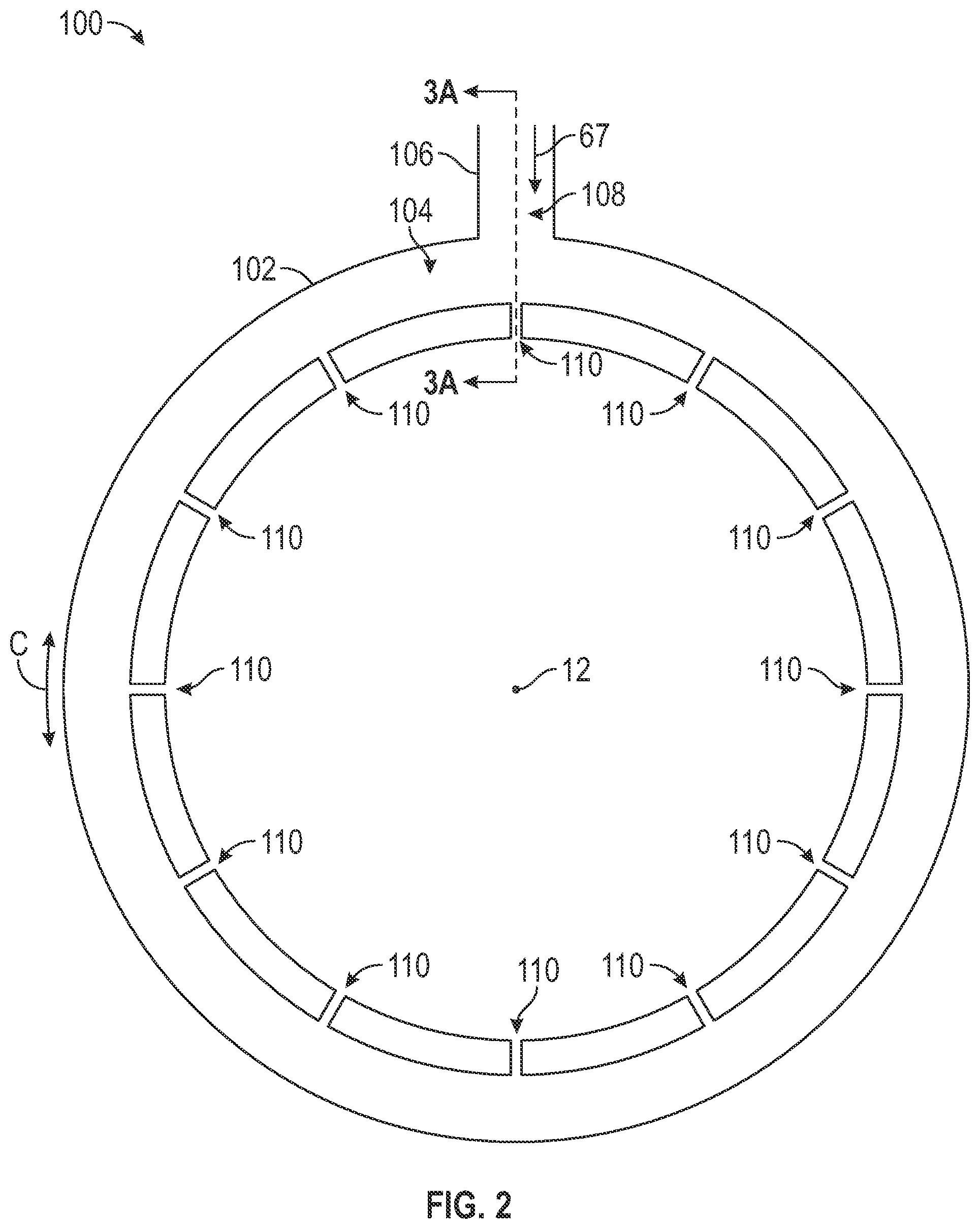 Patent US12338774 Figure 2 – Fuel injector manifold having a variable fuel flow system for a turbine engine