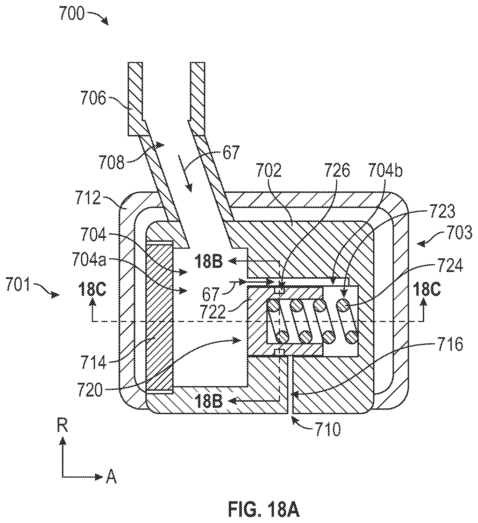 Patent US12338774 Figure 18 – Fuel injector manifold having a variable fuel flow system for a turbine engine