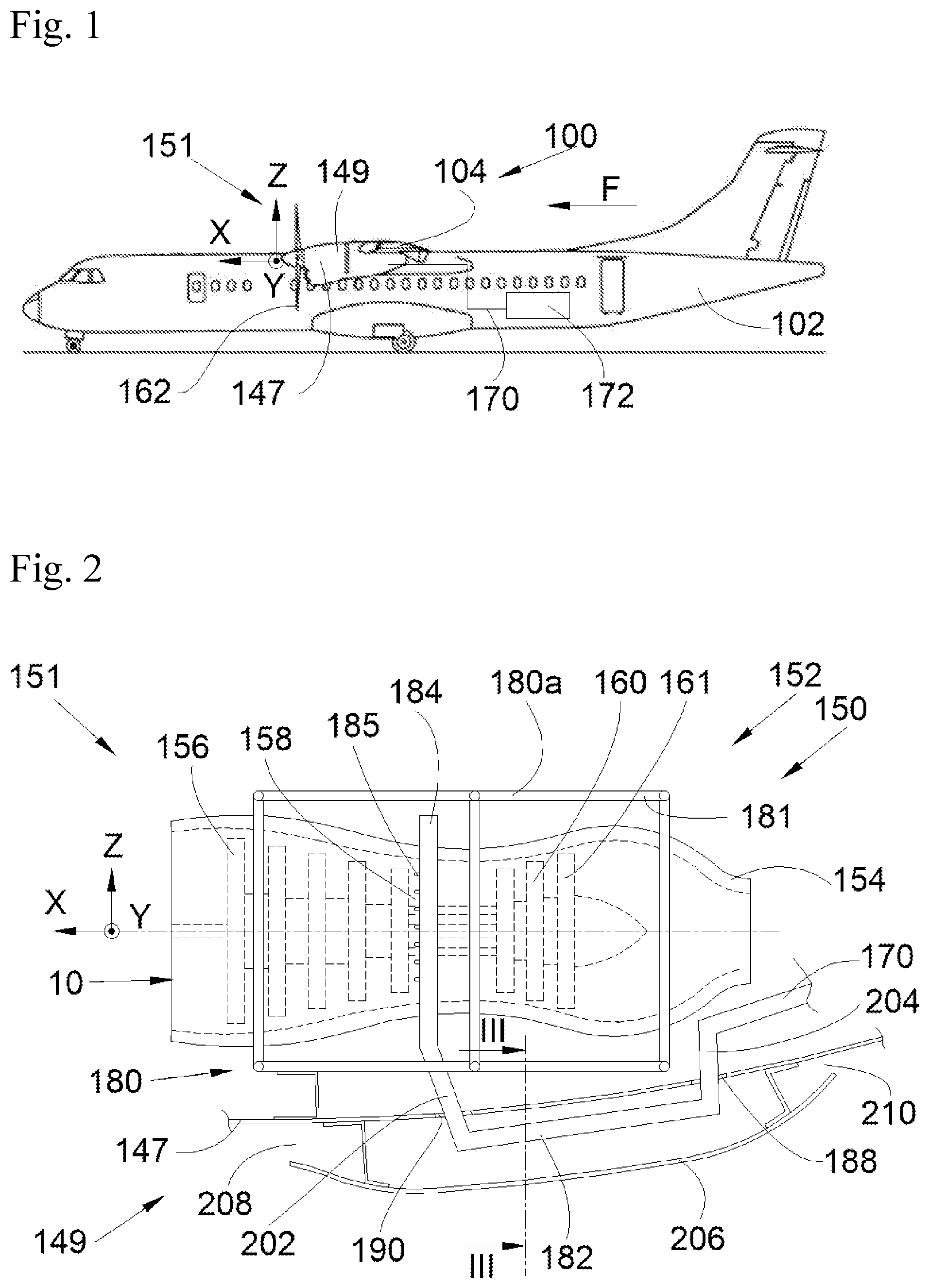 Patent US12338775 Figure 1 – Propulsion assembly for an aircraft