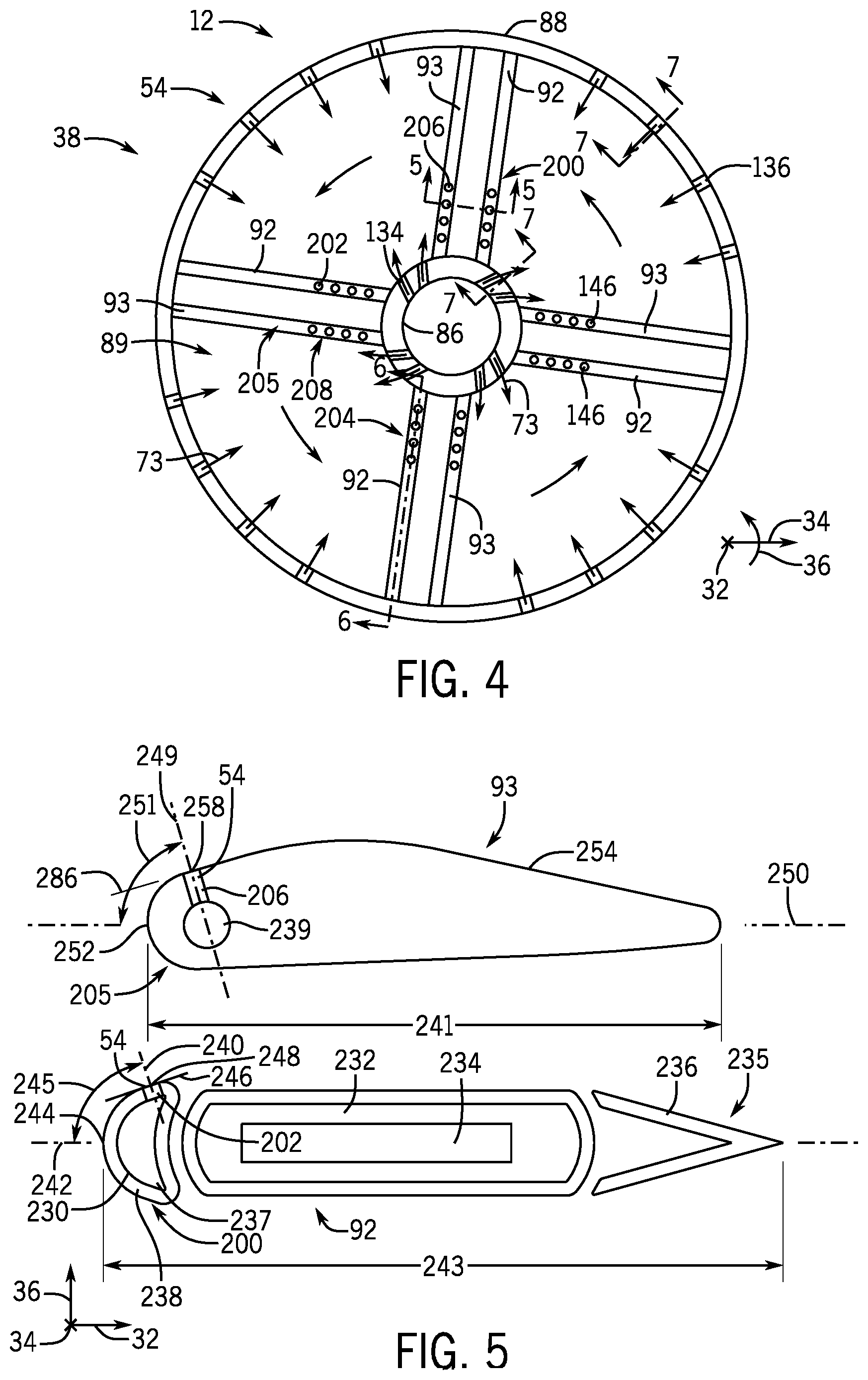 Patent US12338776 Figure 4 – Fluid injection system and method for mitigating rotating stall in turbine engine