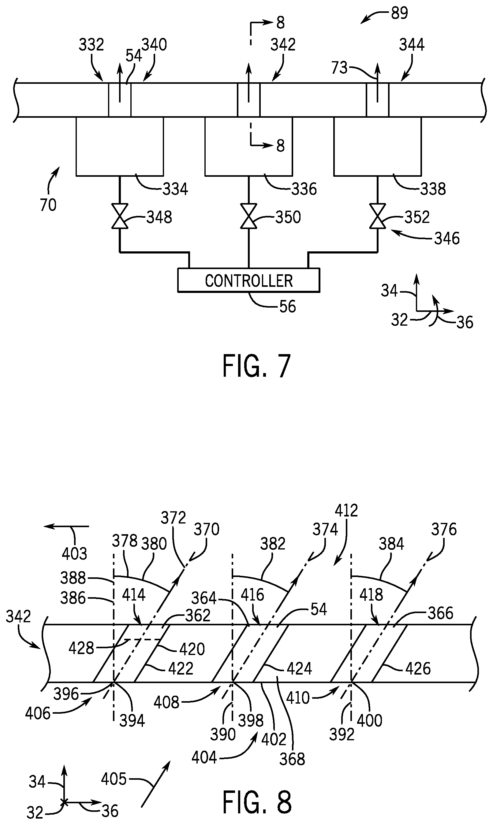 Patent US12338776 Figure 6 – Fluid injection system and method for mitigating rotating stall in turbine engine