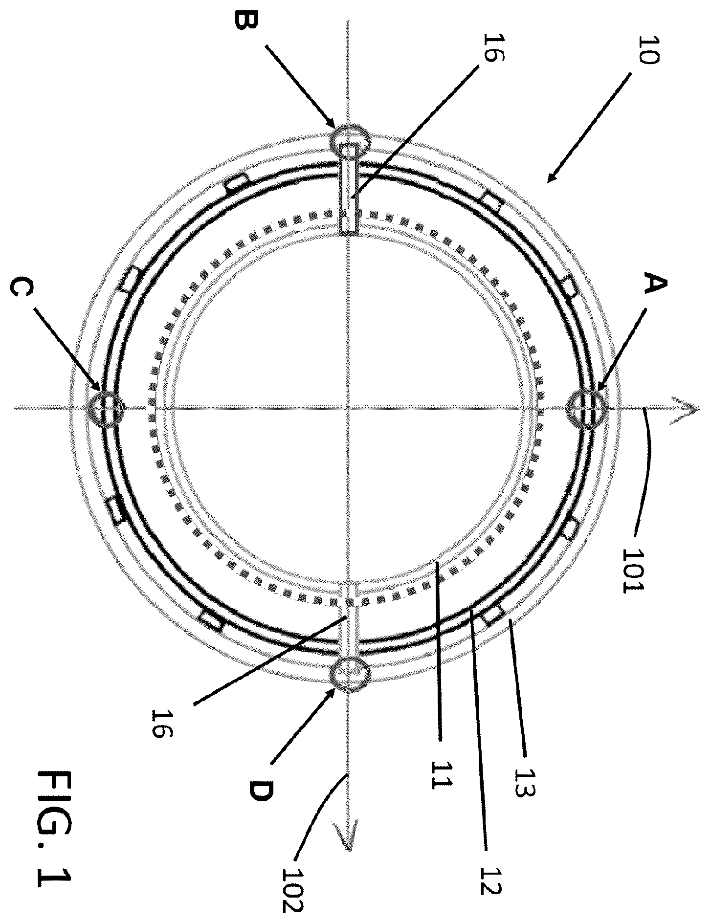 Patent US12338779 Figure 1 – Actuation mechanism