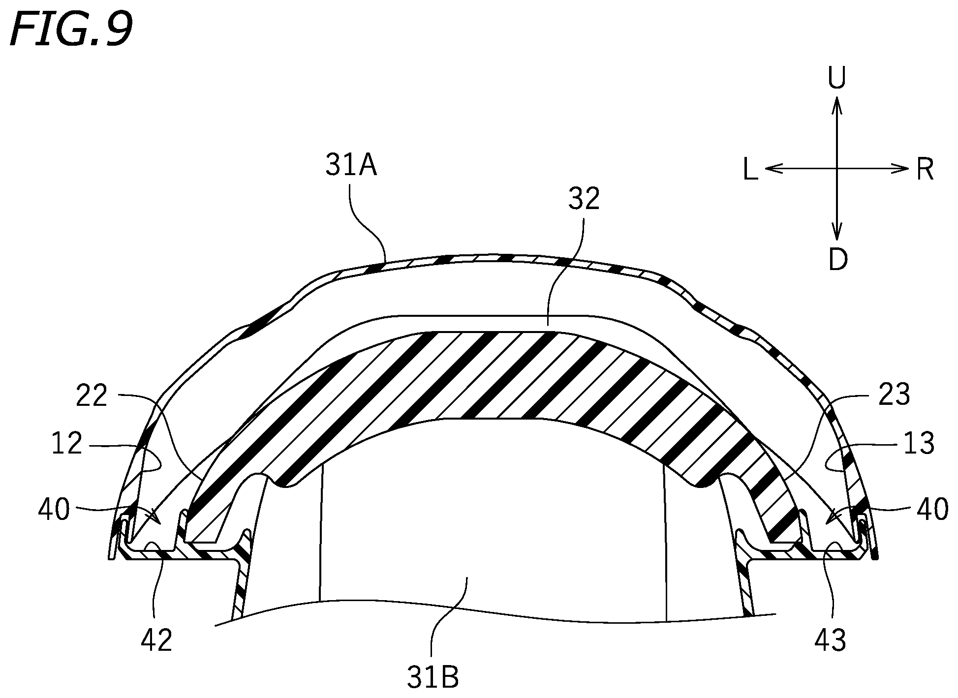 Patent US12338782 Figure 9 – Air cleaner and straddled vehicle including the same