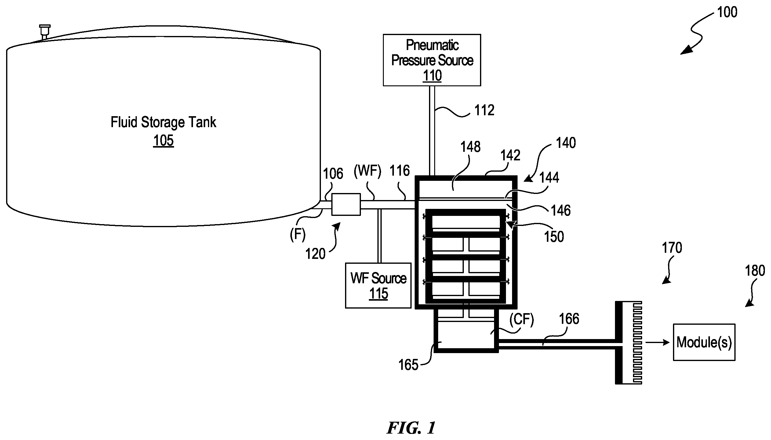 Patent US12338785 Figure 1 – Utilizing hydrostatic and hydraulic pressure to generate energy, and associated systems, devices, and methods