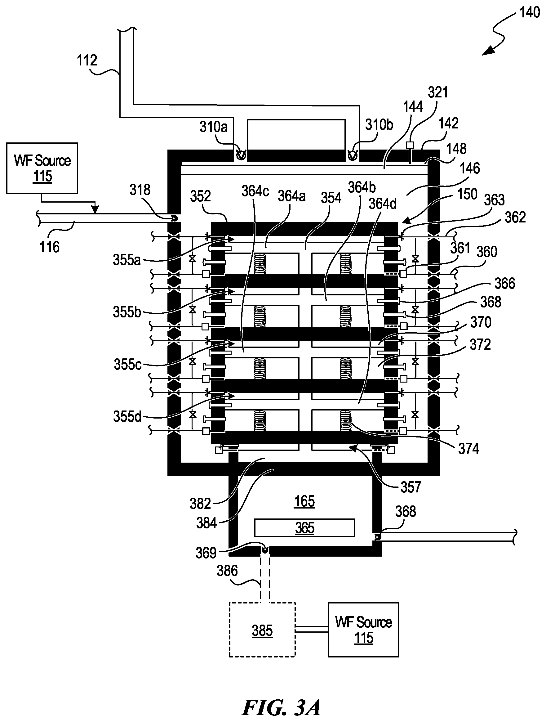 Patent US12338785 Figure 3 – Utilizing hydrostatic and hydraulic pressure to generate energy, and associated systems, devices, and methods
