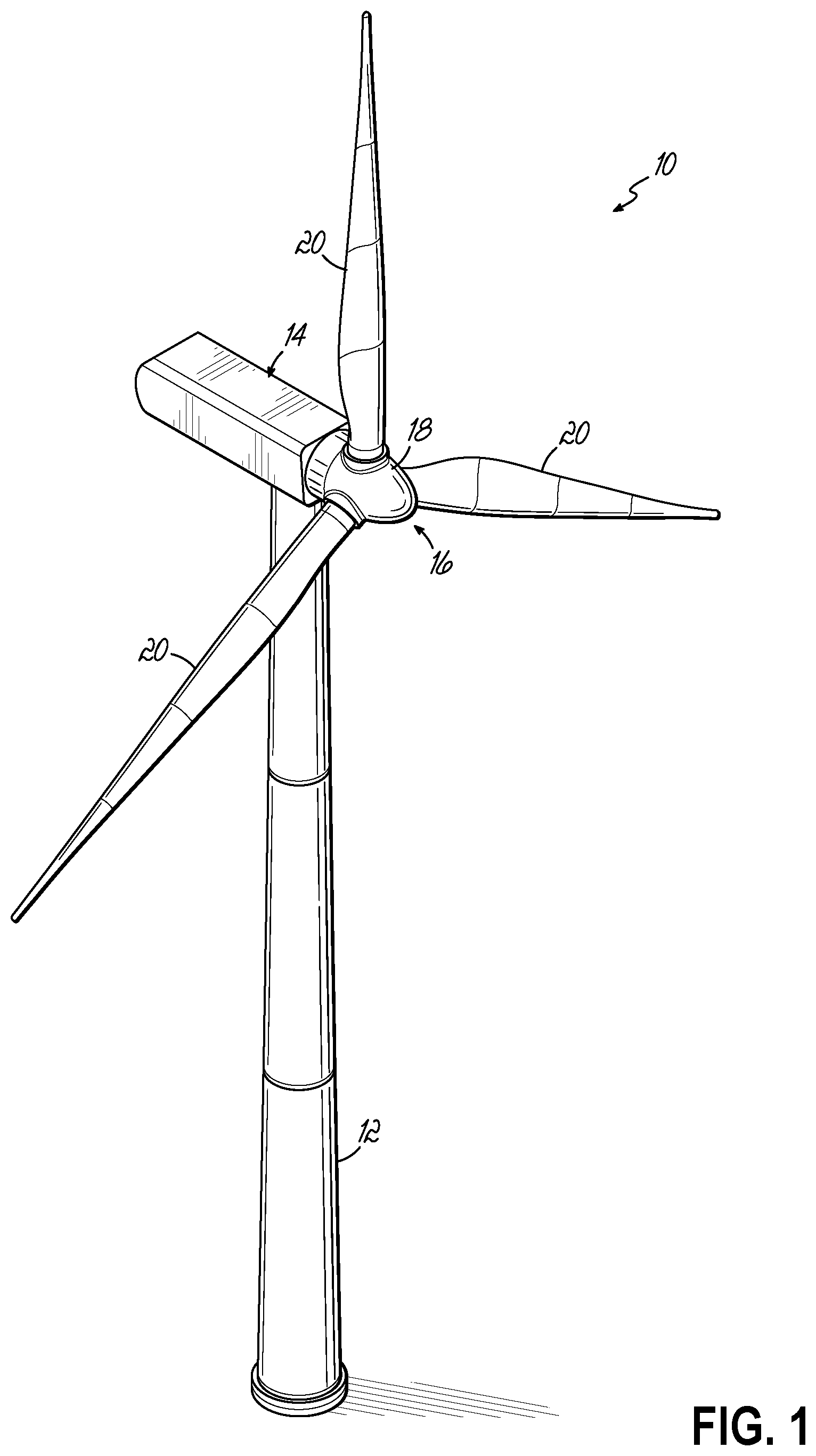 Patent US12338787 Figure 1 – Shear web for a wind turbine blade and method of making same