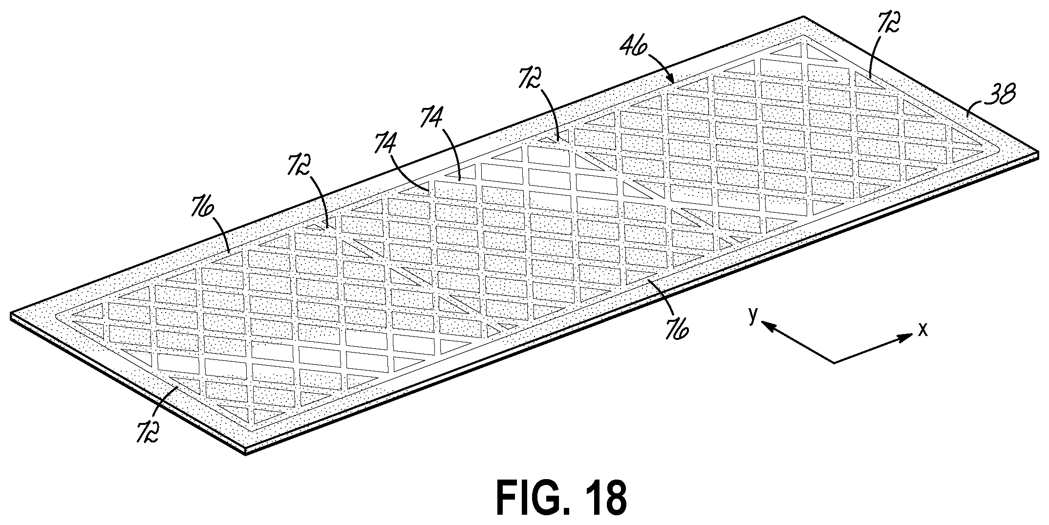 Patent US12338787 Figure 14 – Shear web for a wind turbine blade and method of making same