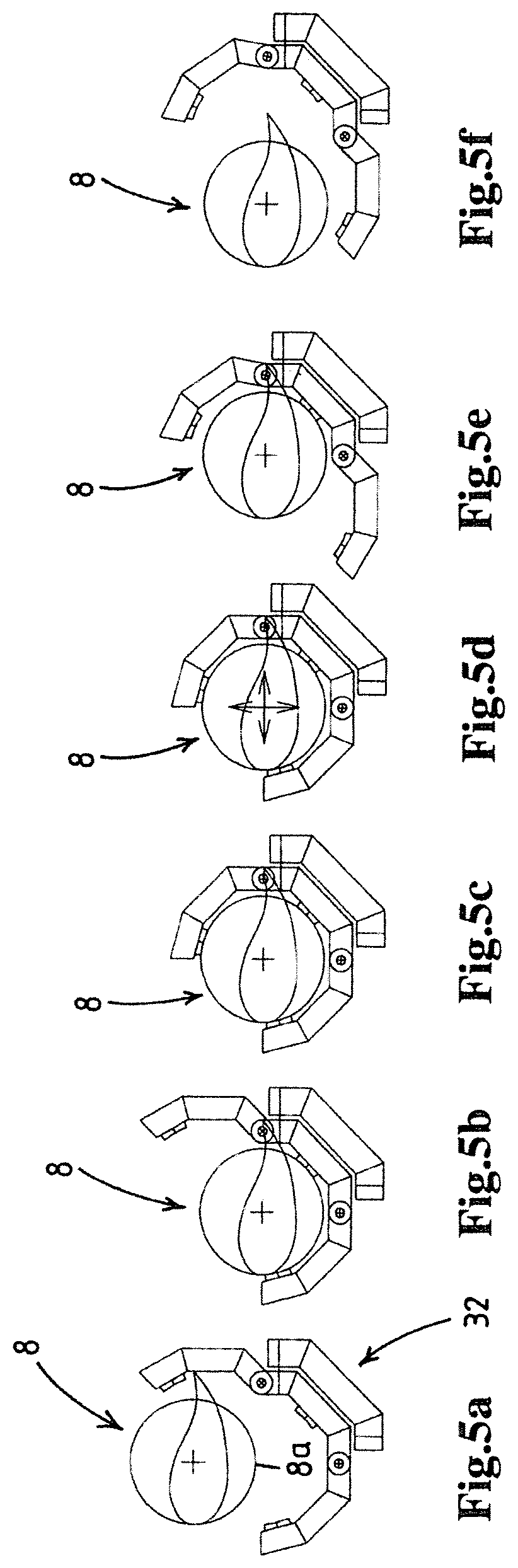 Patent US12338789 Figure 4 – Installation of a rotor blade in horizontal orientation to the hub of a horizontal axis offshore wind turbine that is located offshore