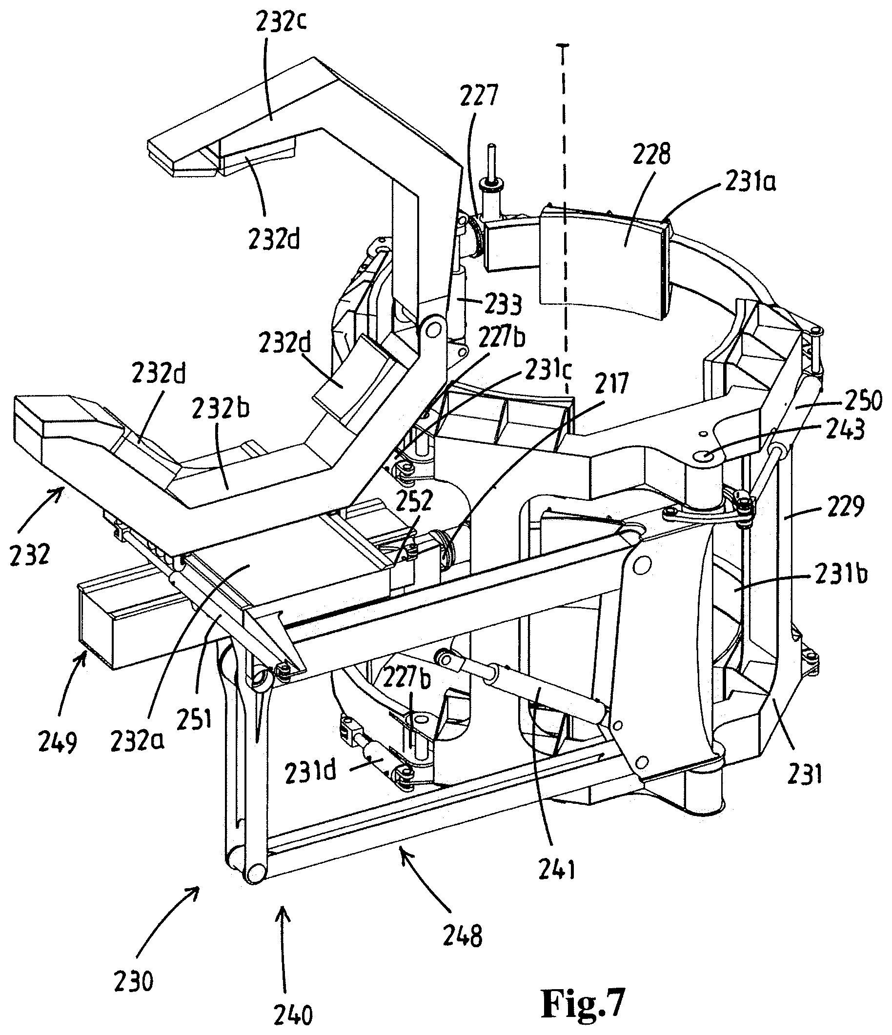 Patent US12338789 Figure 6 – Installation of a rotor blade in horizontal orientation to the hub of a horizontal axis offshore wind turbine that is located offshore