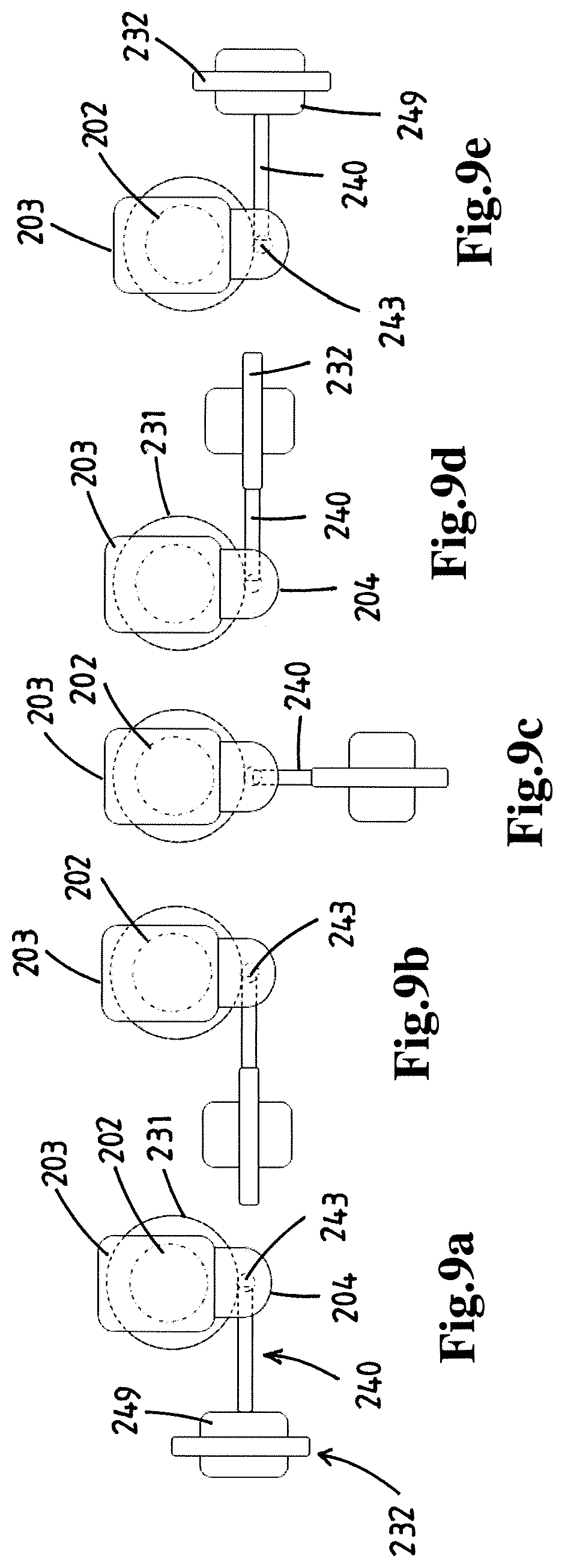 Patent US12338789 Figure 8 – Installation of a rotor blade in horizontal orientation to the hub of a horizontal axis offshore wind turbine that is located offshore
