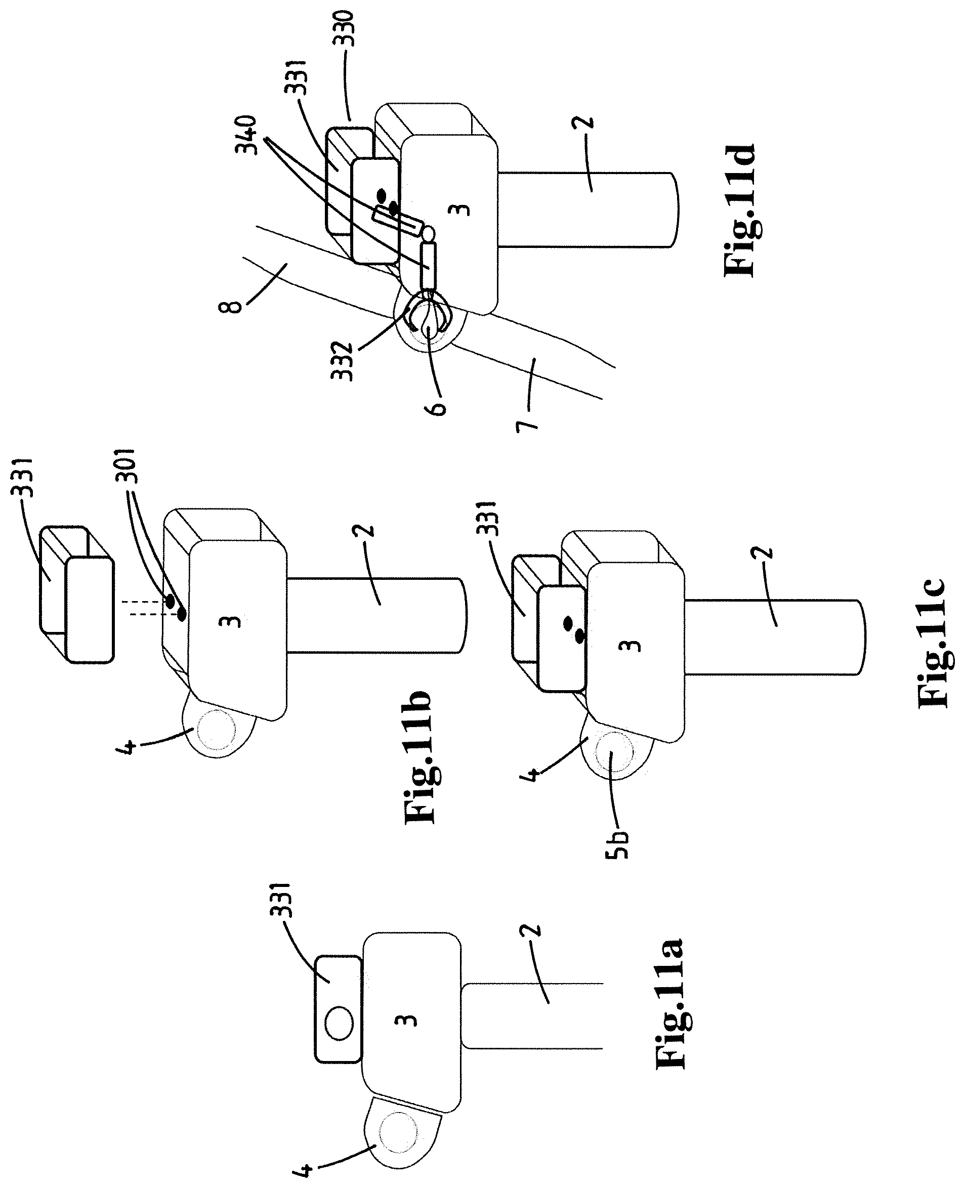 Patent US12338789 Figure 12 – Installation of a rotor blade in horizontal orientation to the hub of a horizontal axis offshore wind turbine that is located offshore