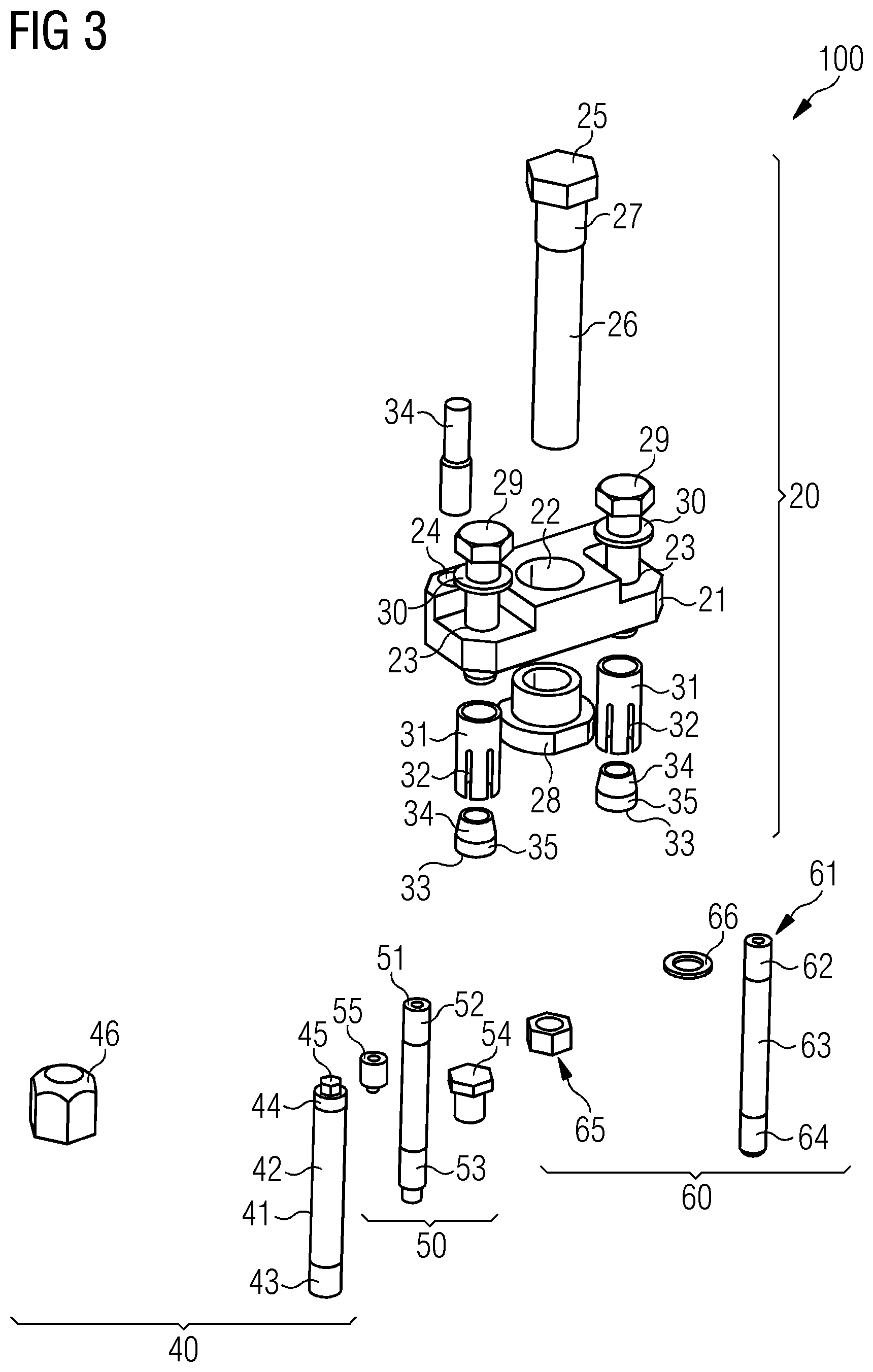 Patent US12338799 Figure 3 – System for repositioning two components of a wind turbine with respect to each other