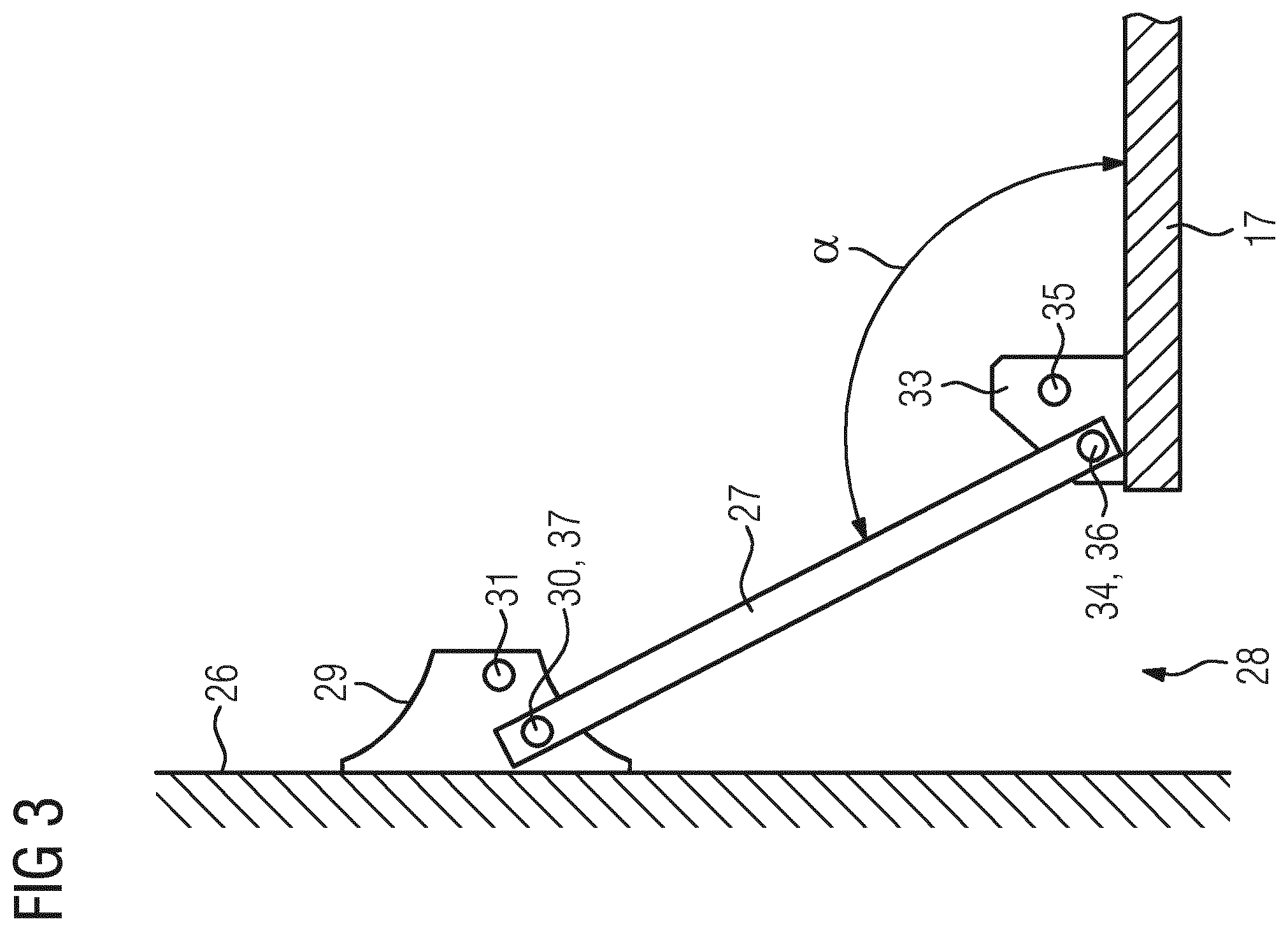 Patent US12338800 Figure 3 – Wind turbine and method for mounting a platform to a wall portion of a wind turbine