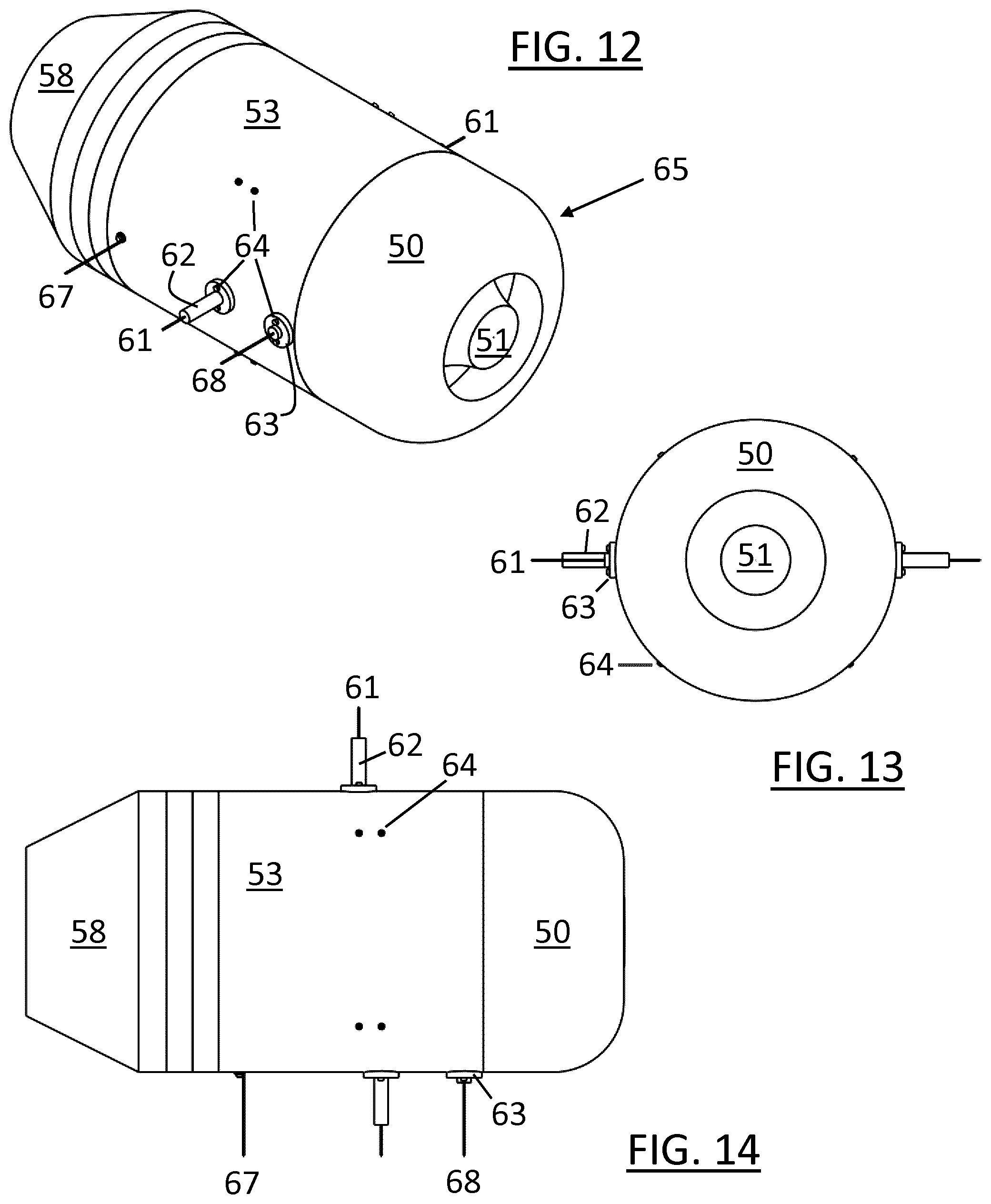 Patent US12338804 Figure 6 – Apparatus for ionizing and accelerating a fluid