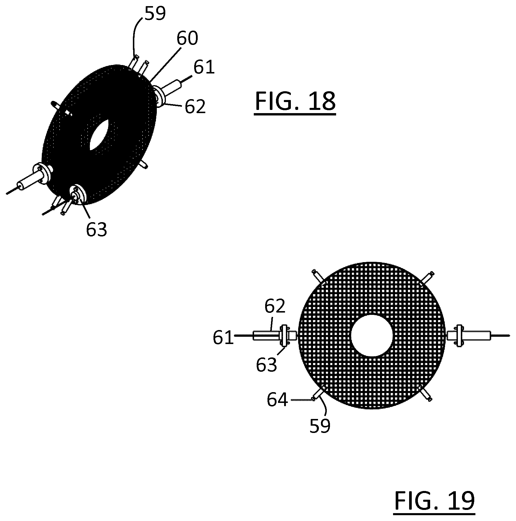 Patent US12338804 Figure 8 – Apparatus for ionizing and accelerating a fluid