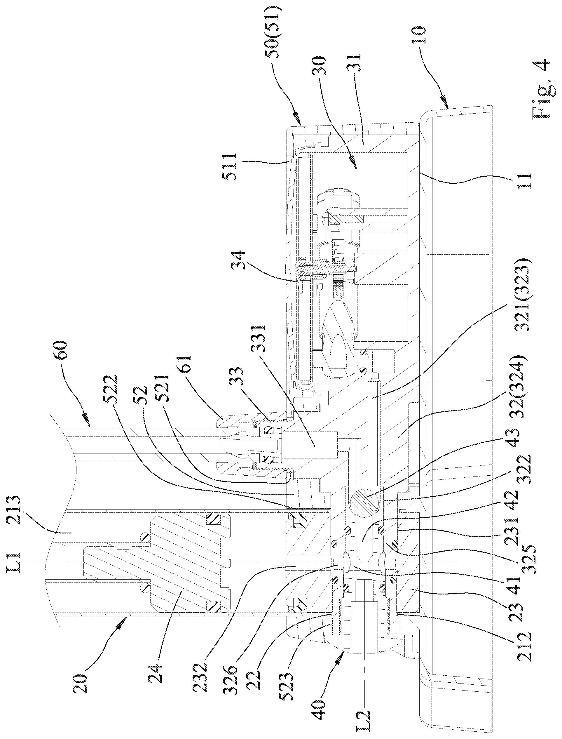 Patent US12338806 Figure 4 – Easy-to-assemble floor pump