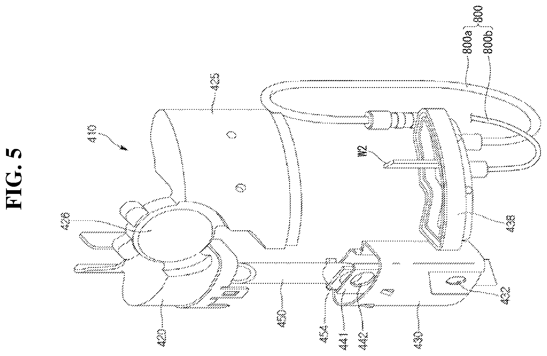Patent US12338807 Figure 5 – Reciprocating compressor