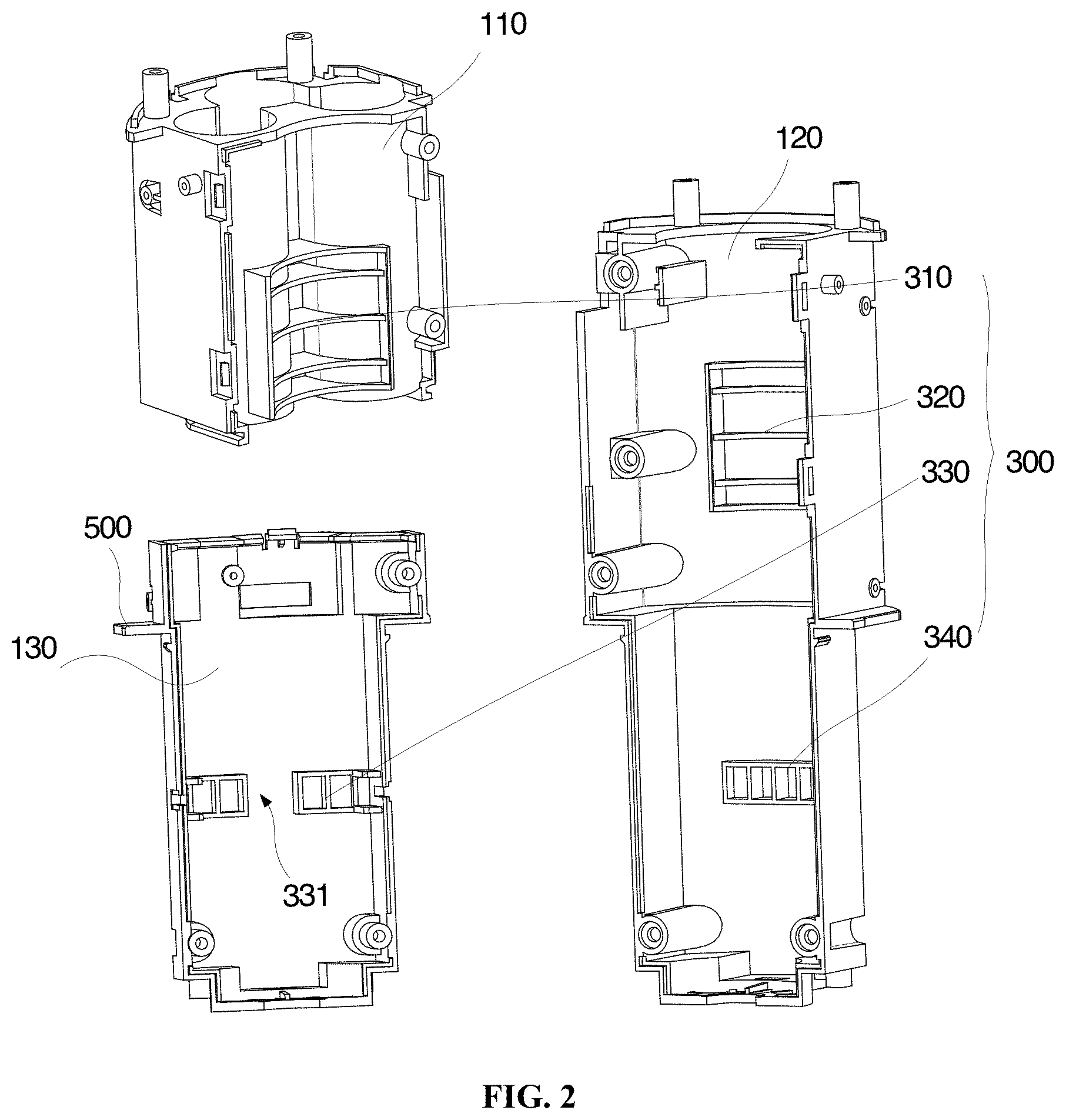 Patent US12338808 Figure 2 – In-vehicle inflator
