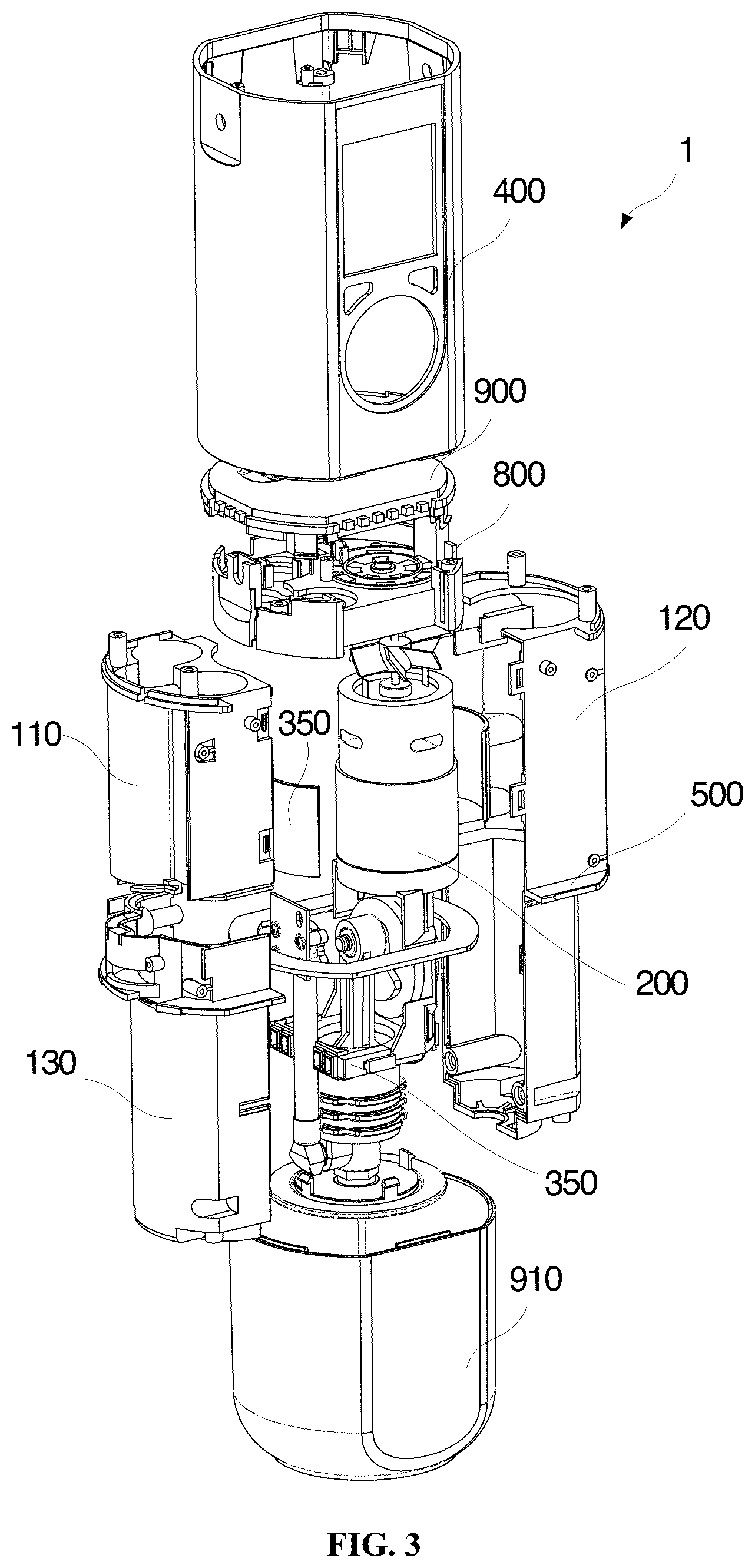 Patent US12338808 Figure 3 – In-vehicle inflator