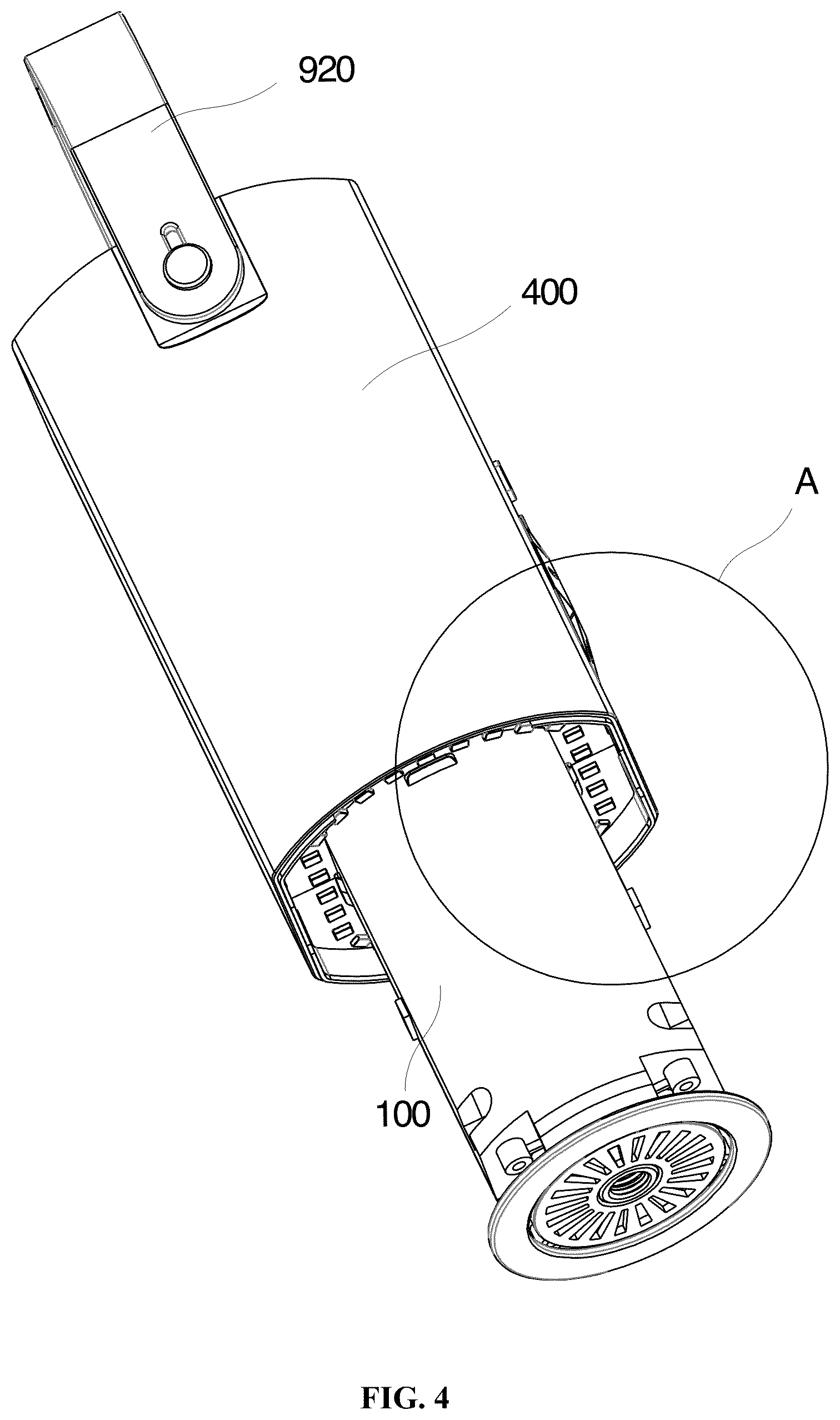 Patent US12338808 Figure 4 – In-vehicle inflator