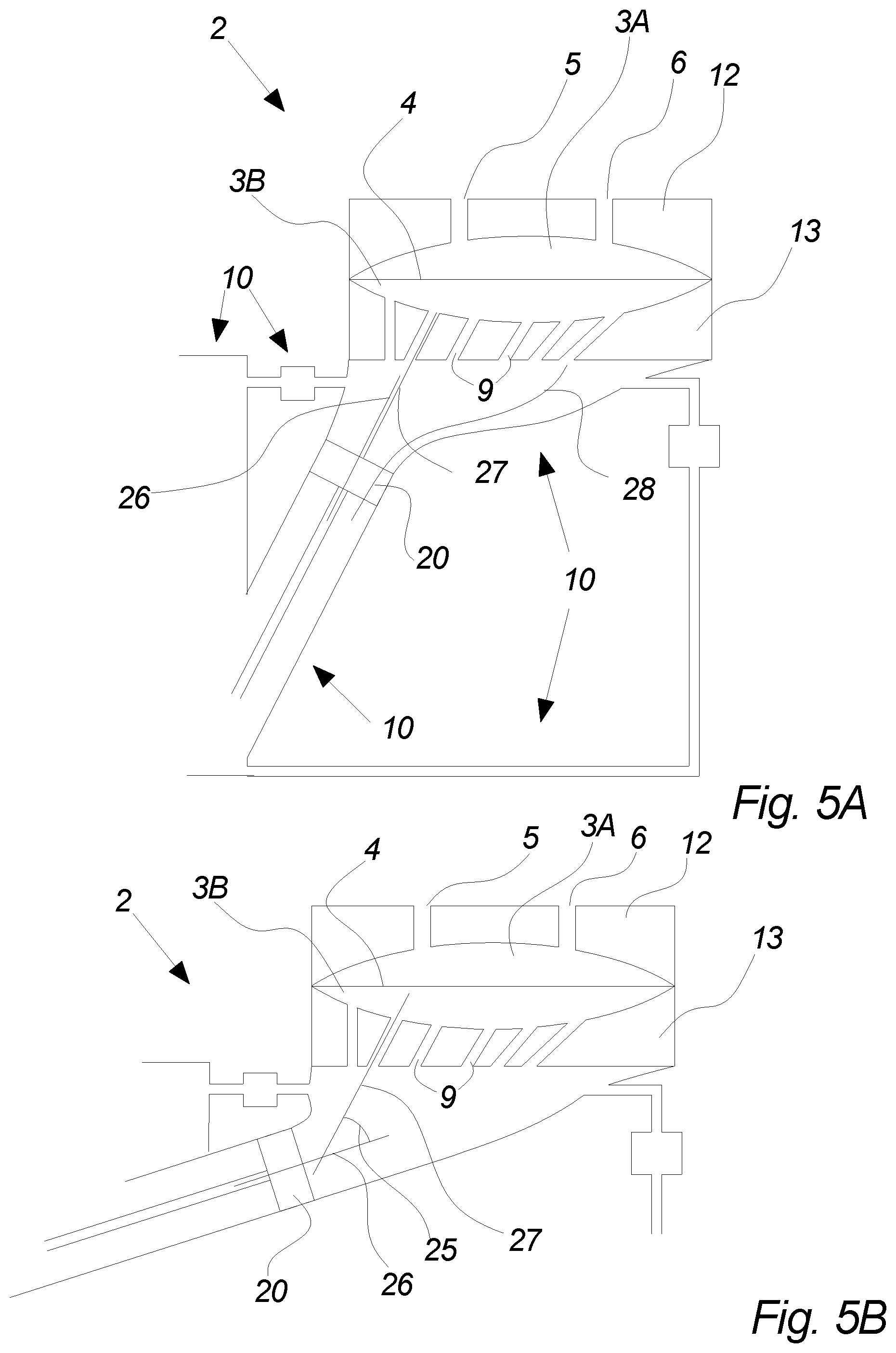 Patent US12338809 Figure 4 – Diaphragm compressor with an oblong shaped chamber