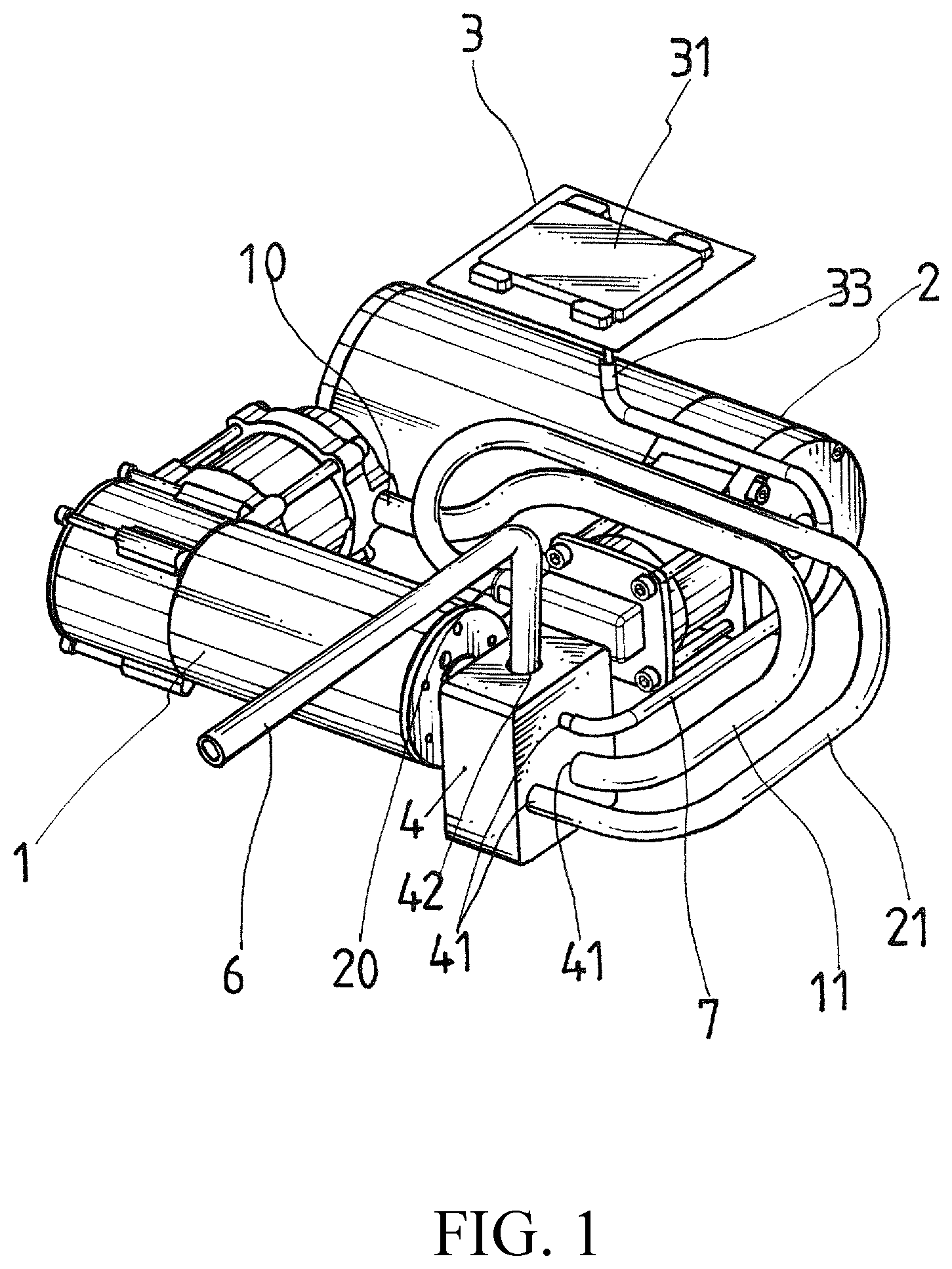 Patent US12338810 Figure 1 – Inflation control system having multiple air compressors