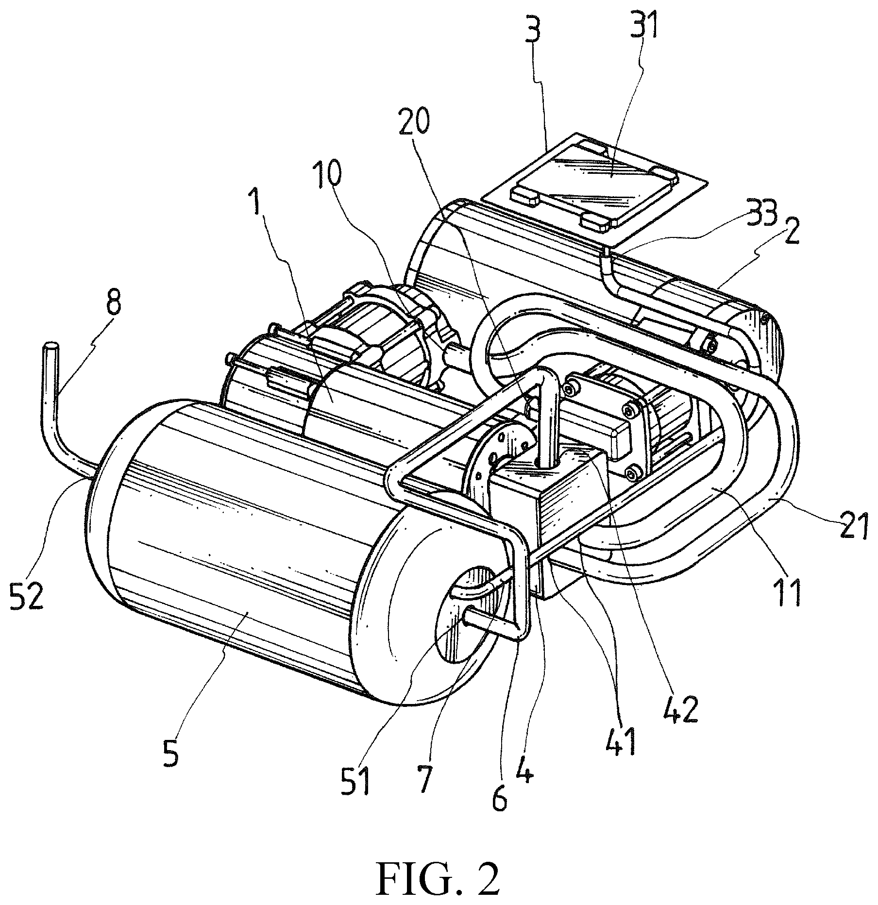 Patent US12338810 Figure 2 – Inflation control system having multiple air compressors
