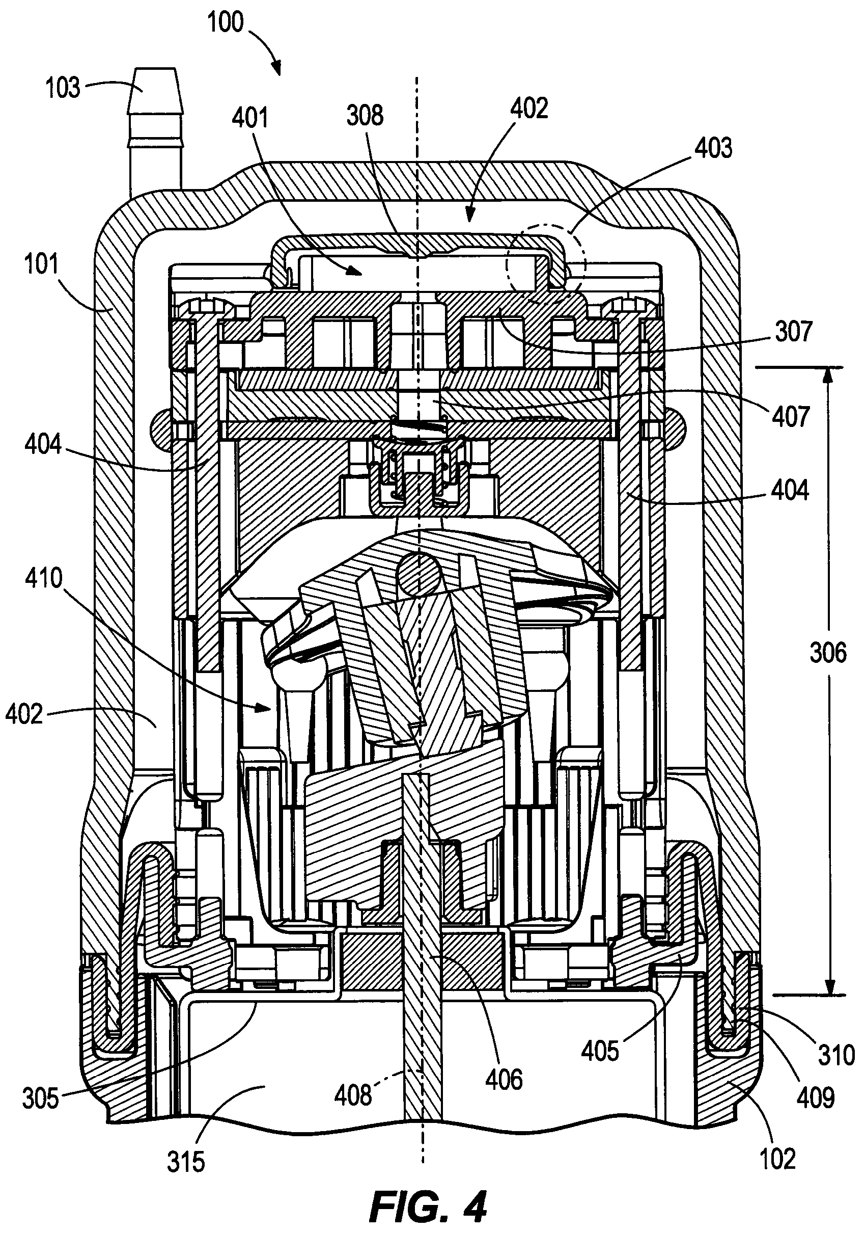 Patent US12338812 Figure 4 – Pump noise attenuator and method thereof