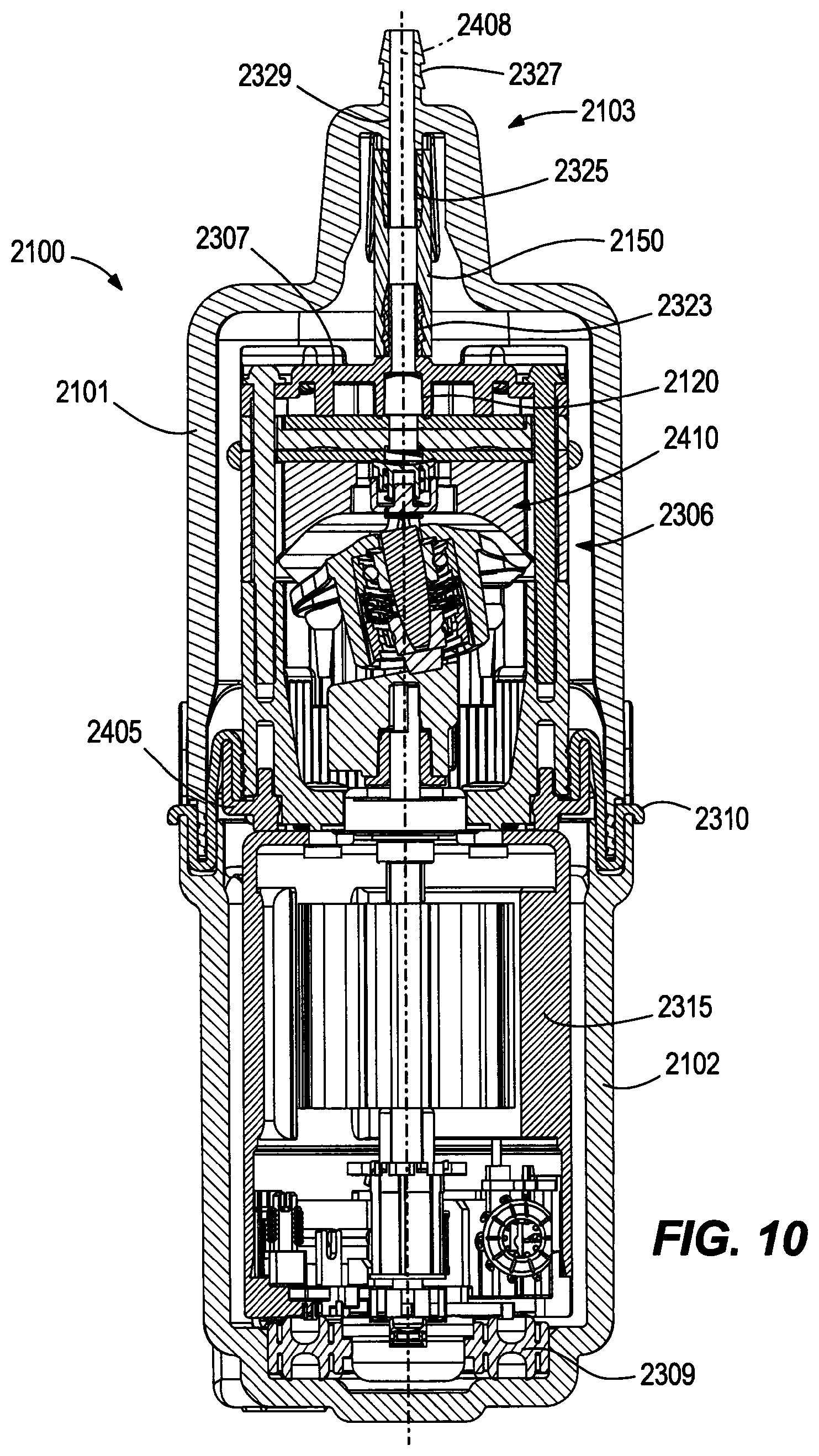 Patent US12338812 Figure 8 – Pump noise attenuator and method thereof