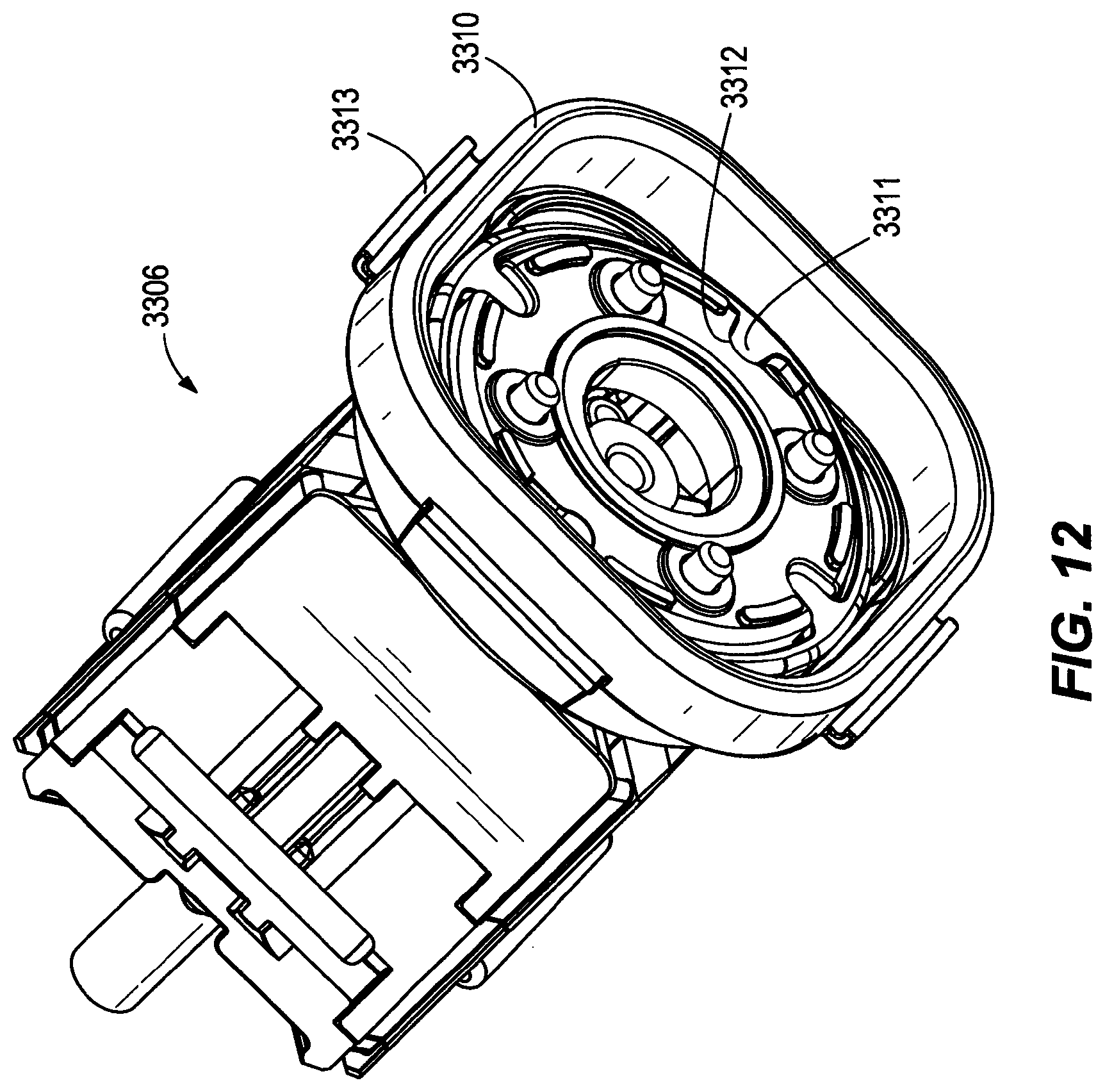 Patent US12338812 Figure 10 – Pump noise attenuator and method thereof