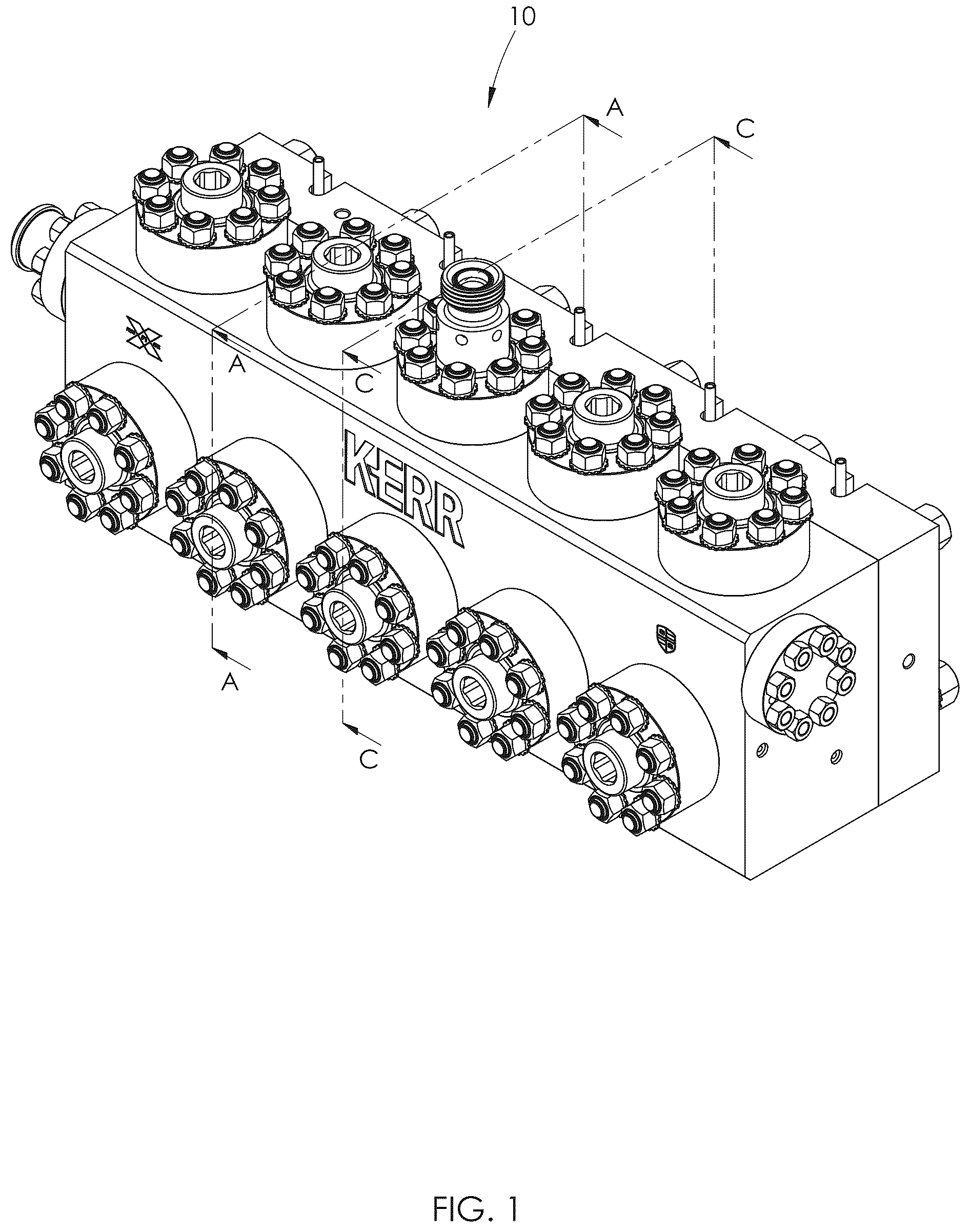 Patent US12338813 Figure 1 – Liquid cooled plunger system