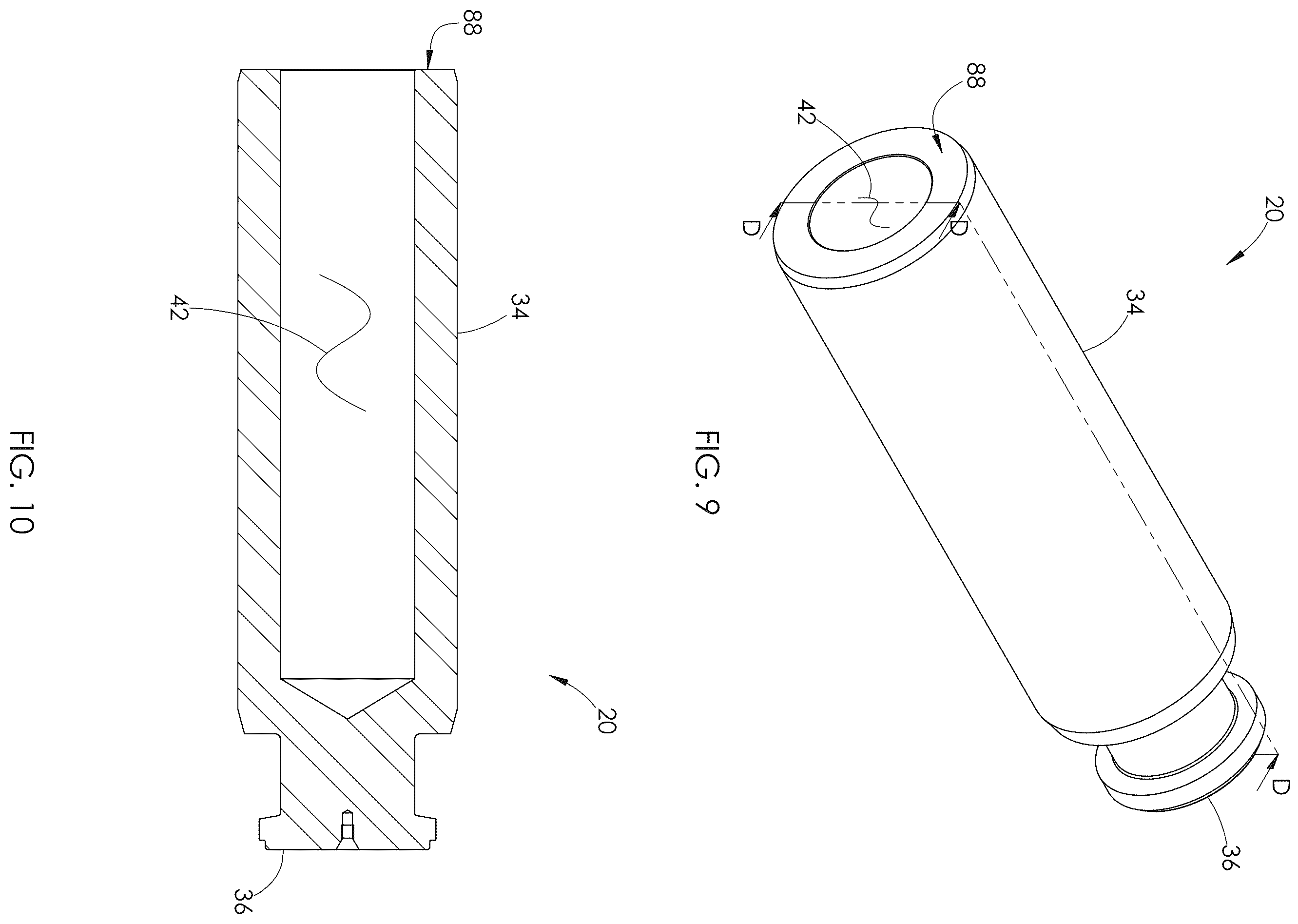 Patent US12338813 Figure 9 – Liquid cooled plunger system