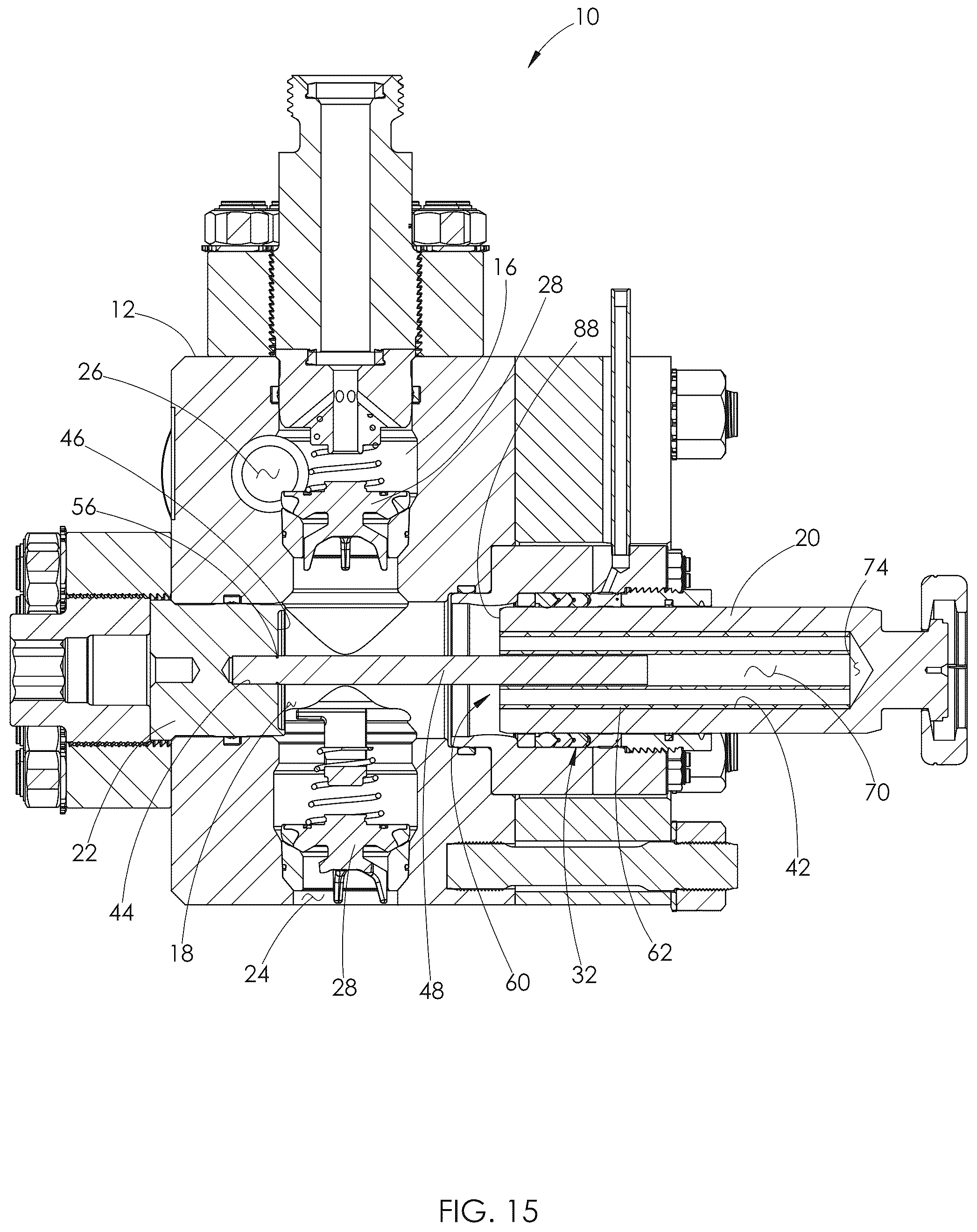 Patent US12338813 Figure 12 – Liquid cooled plunger system