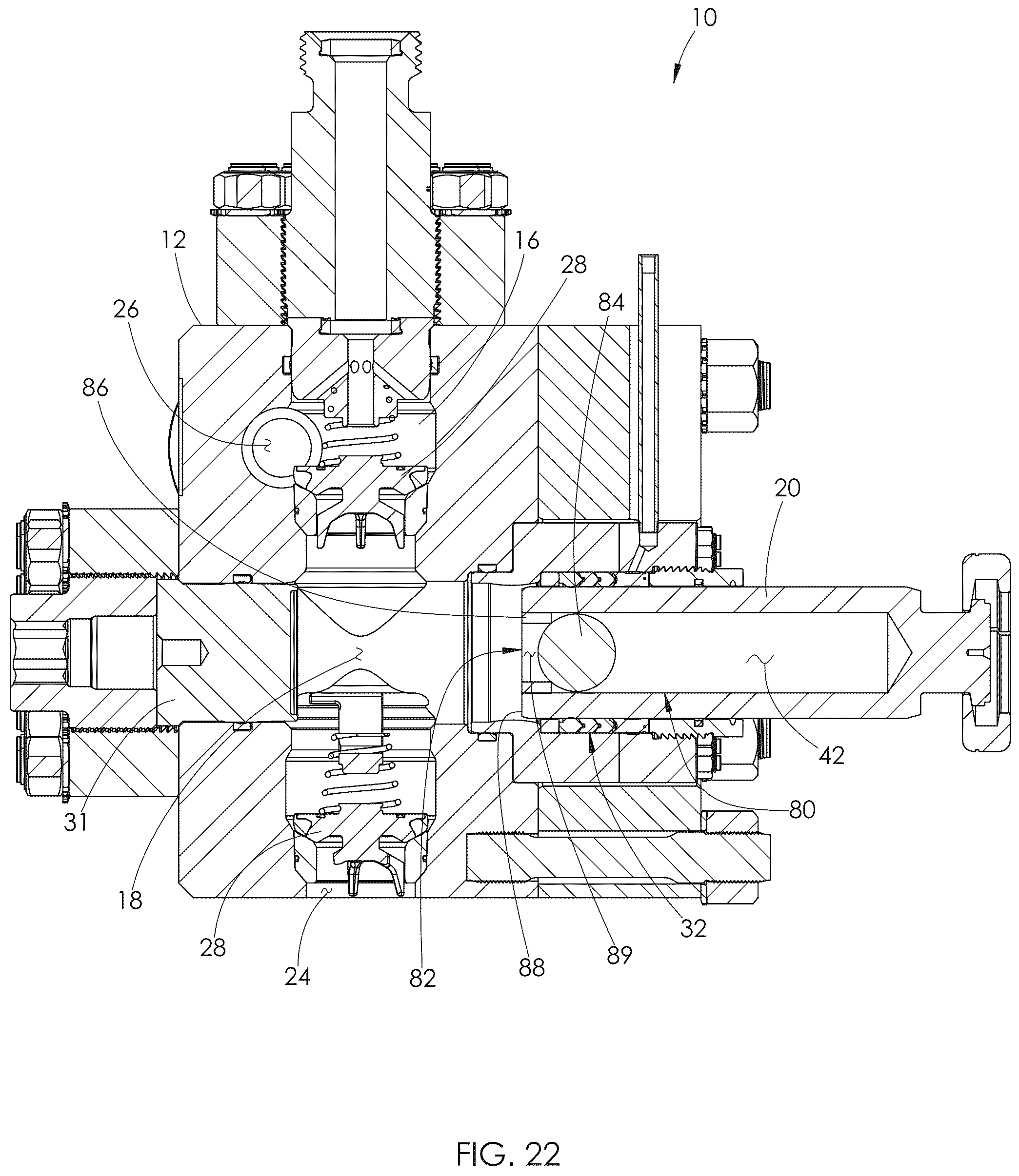 Patent US12338813 Figure 17 – Liquid cooled plunger system
