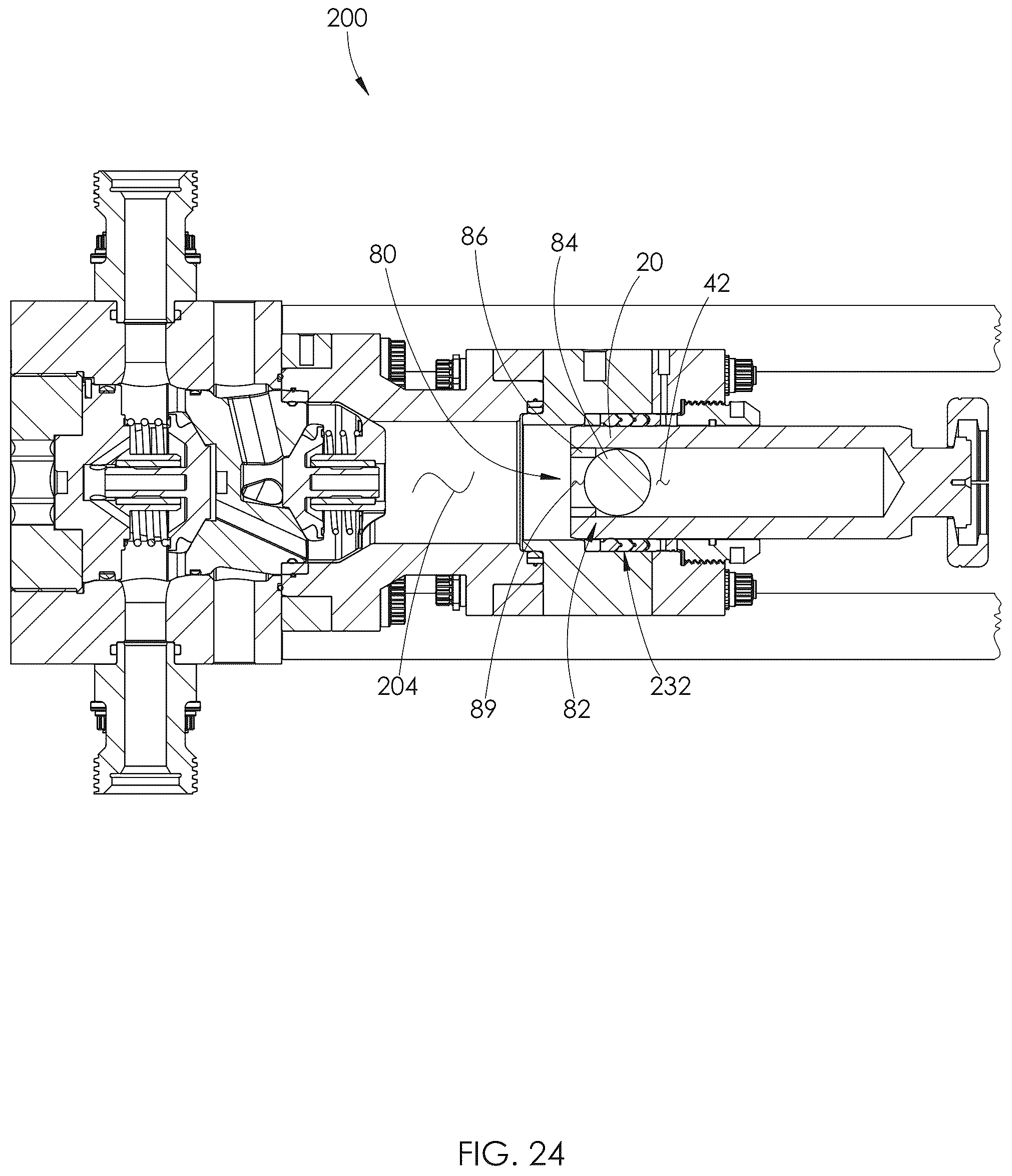 Patent US12338813 Figure 19 – Liquid cooled plunger system