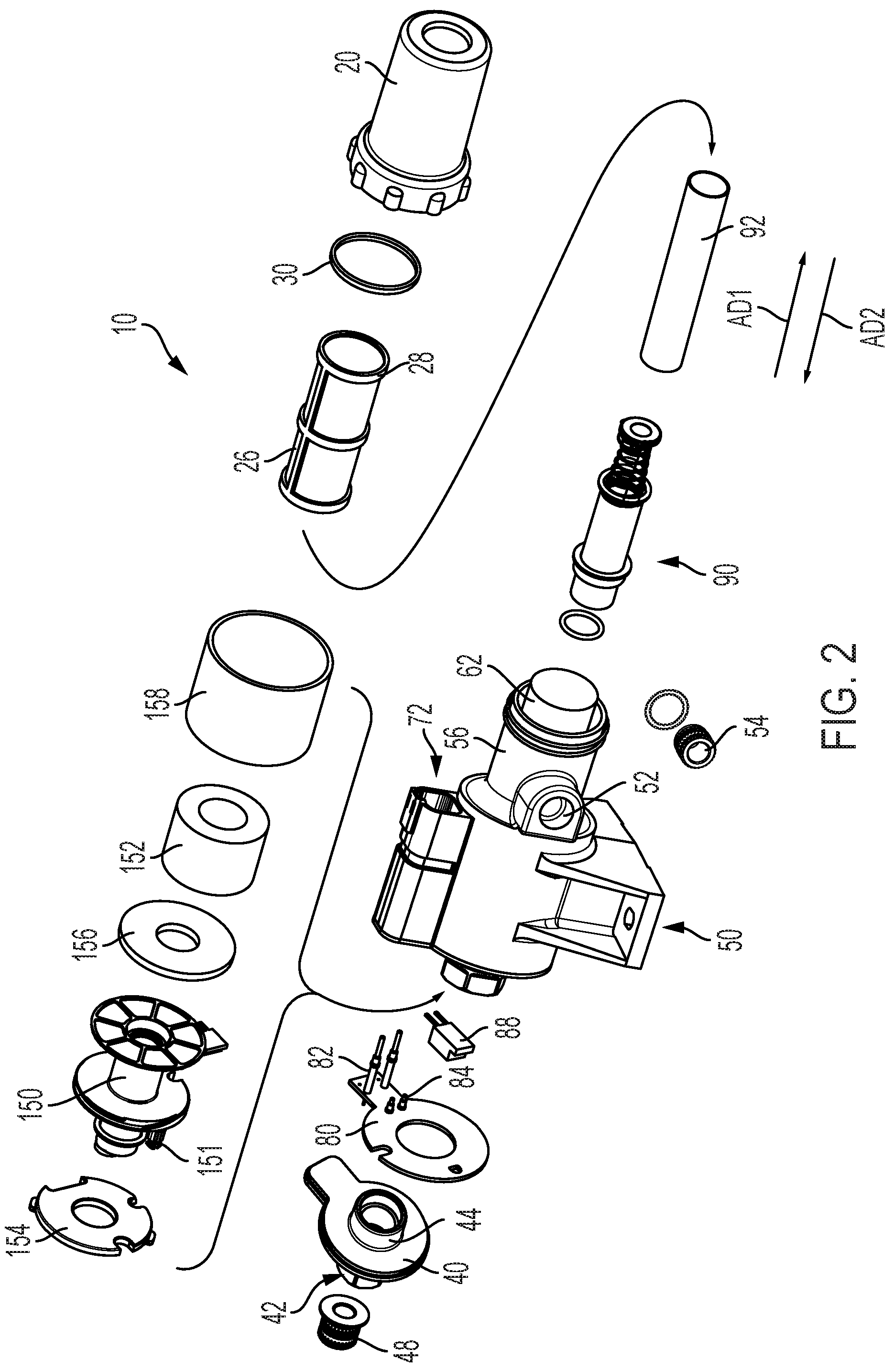 Patent US12338814 Figure 2 – Fuel pump