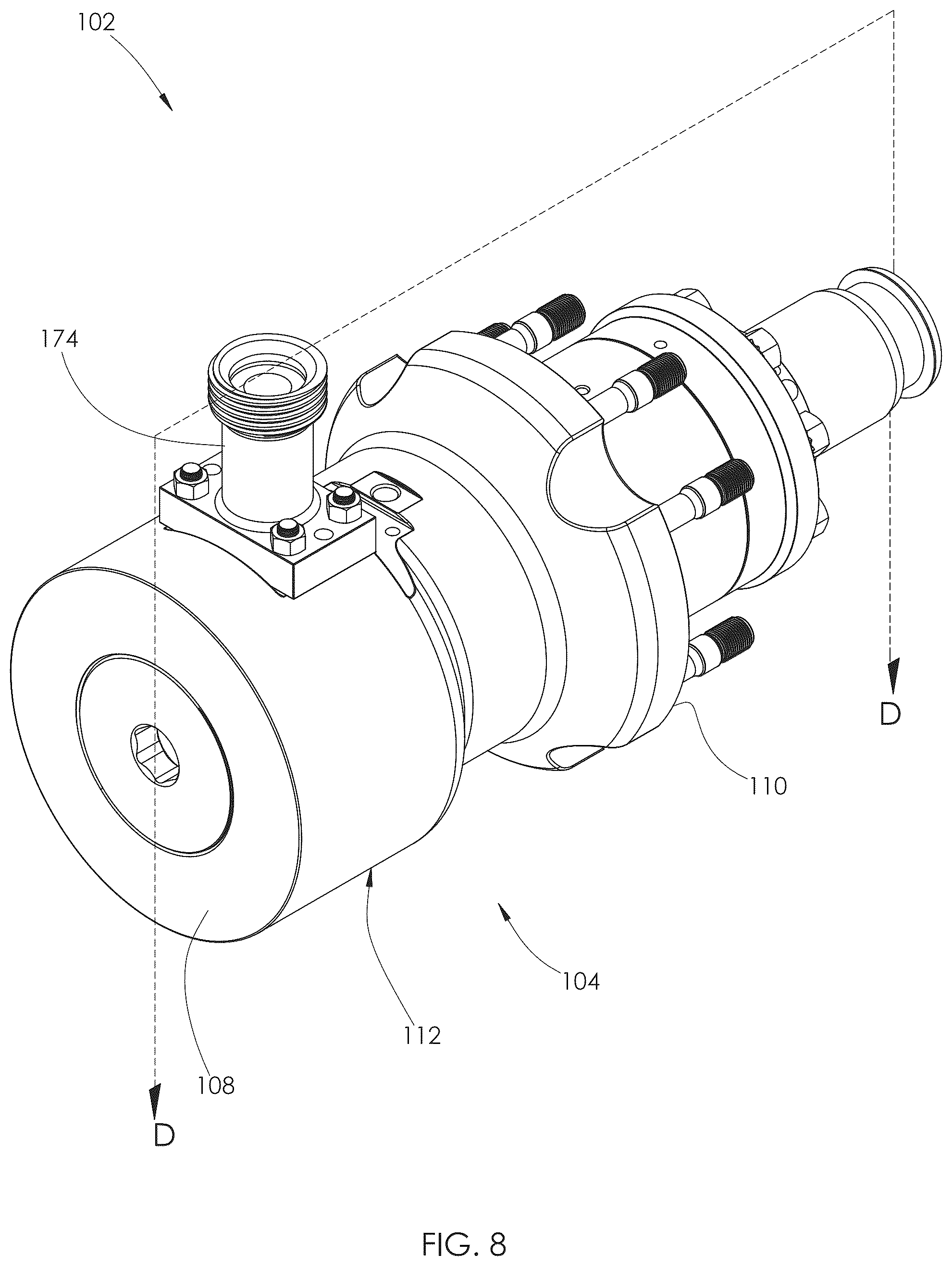 Patent US12338815 Figure 10 – Fluid end