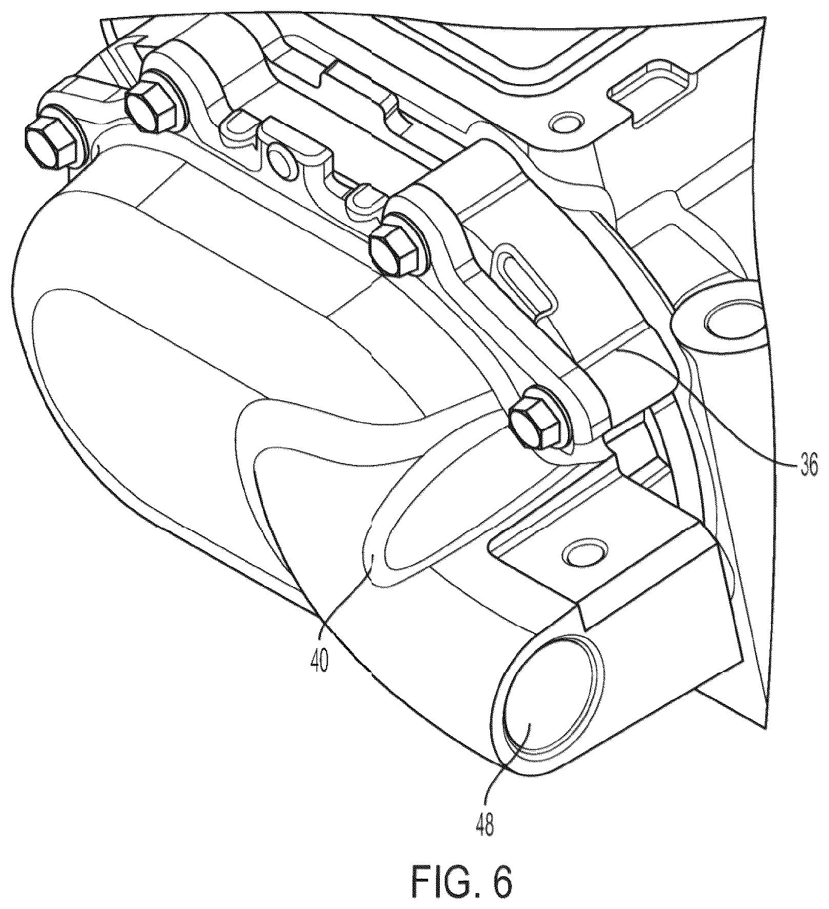 Patent US12338817 Figure 6 – Rear drive EGR pump