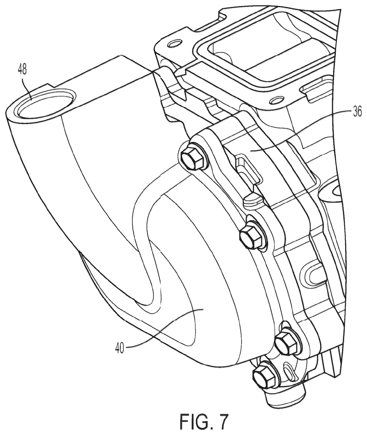 Patent US12338817 Figure 7 – Rear drive EGR pump