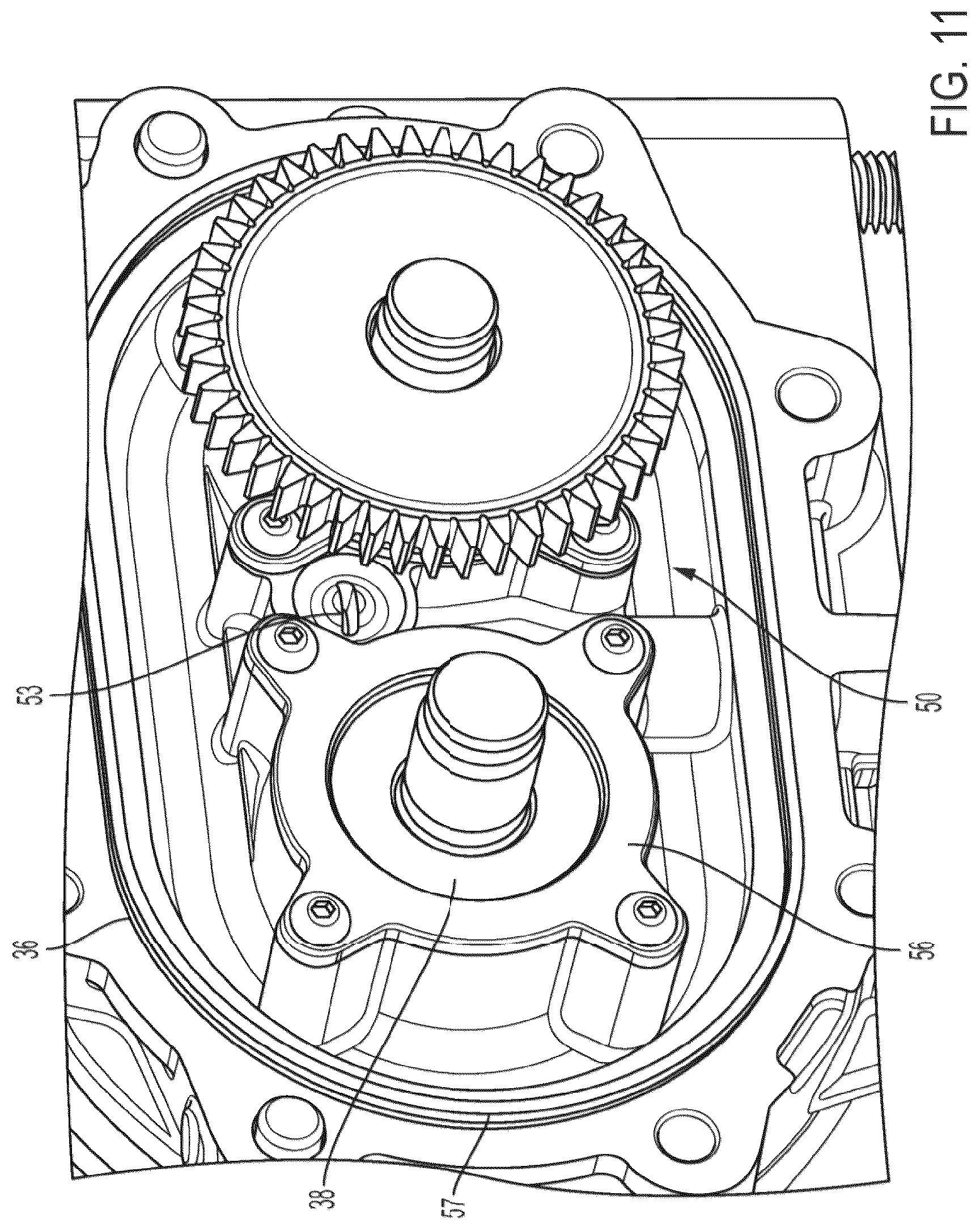 Patent US12338817 Figure 11 – Rear drive EGR pump
