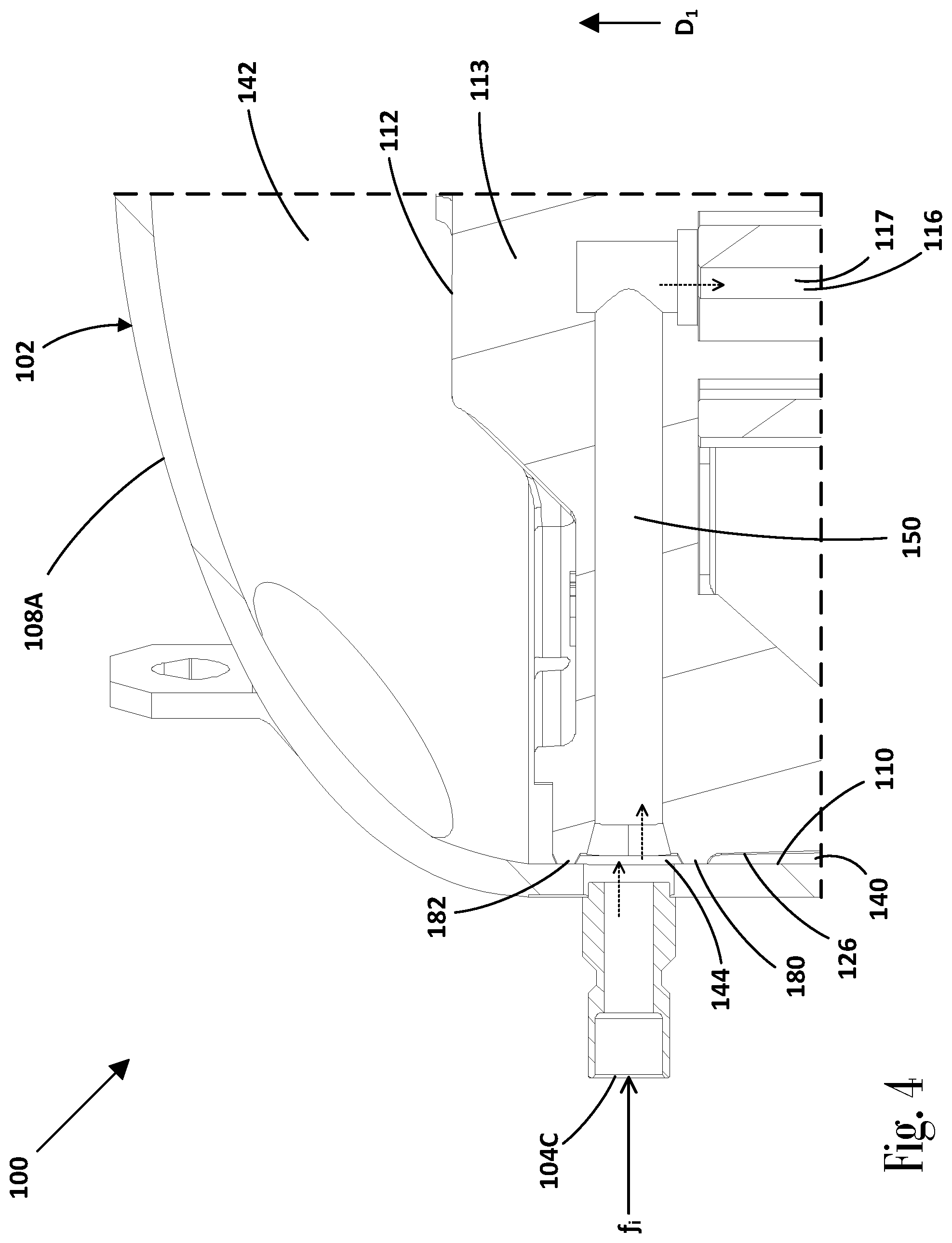 Patent US12338818 Figure 7 – Scroll compressor with intermediate injection