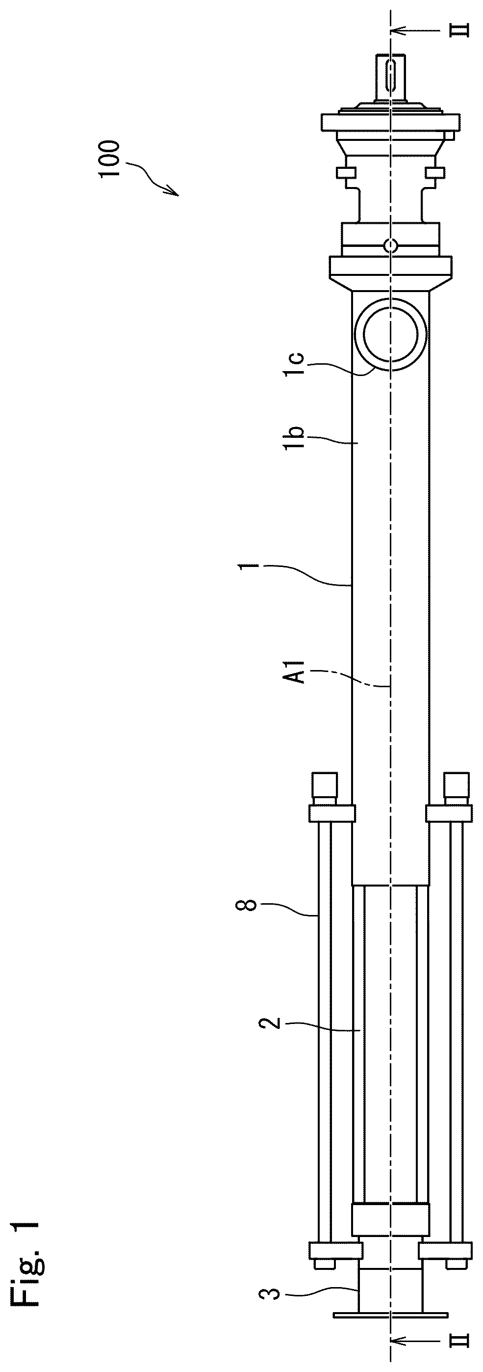 Patent US12338820 Figure 1 – Uniaxial eccentric screw pump