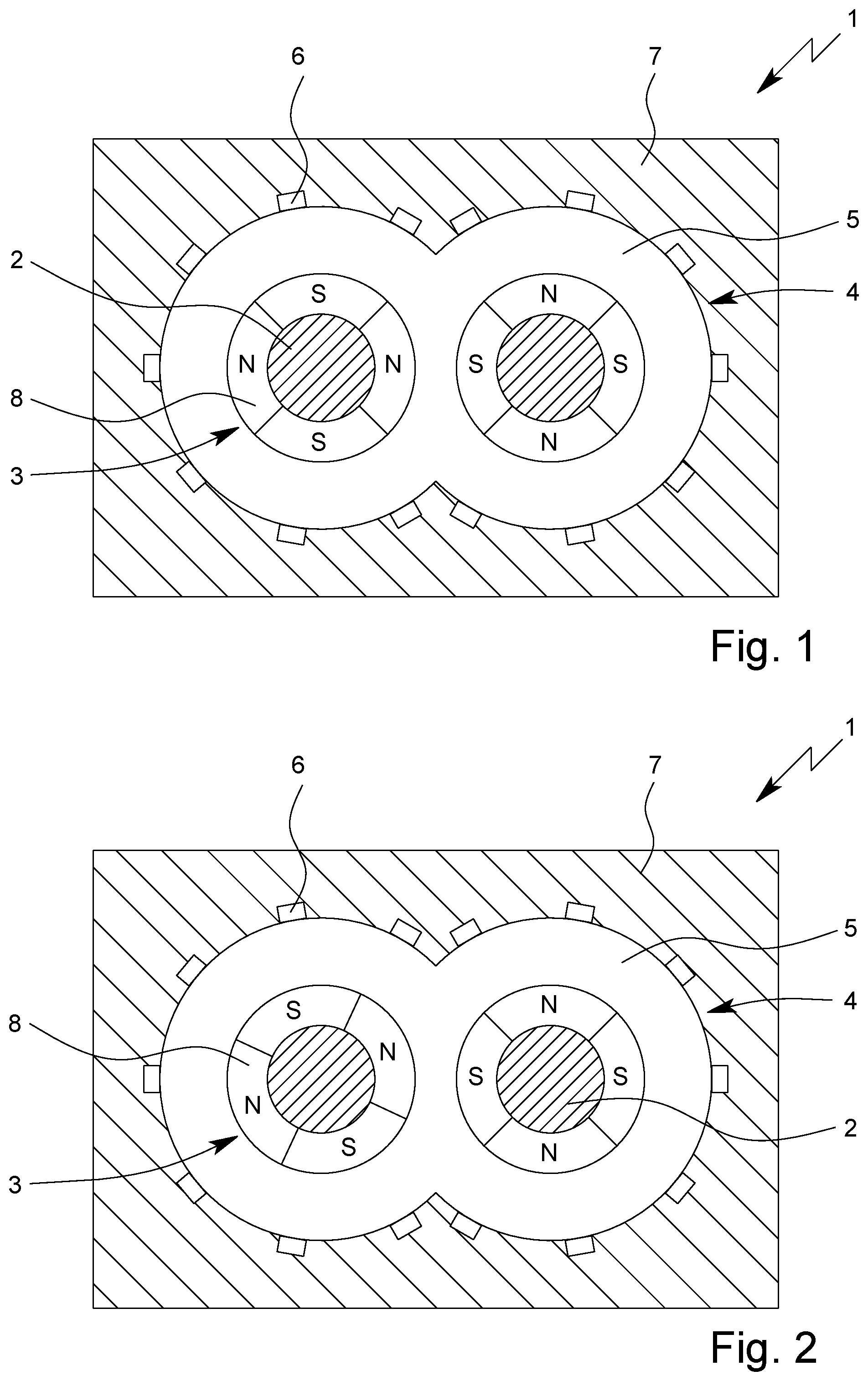 Patent US12338823 Figure 1 – Electric motor and vacuum pump