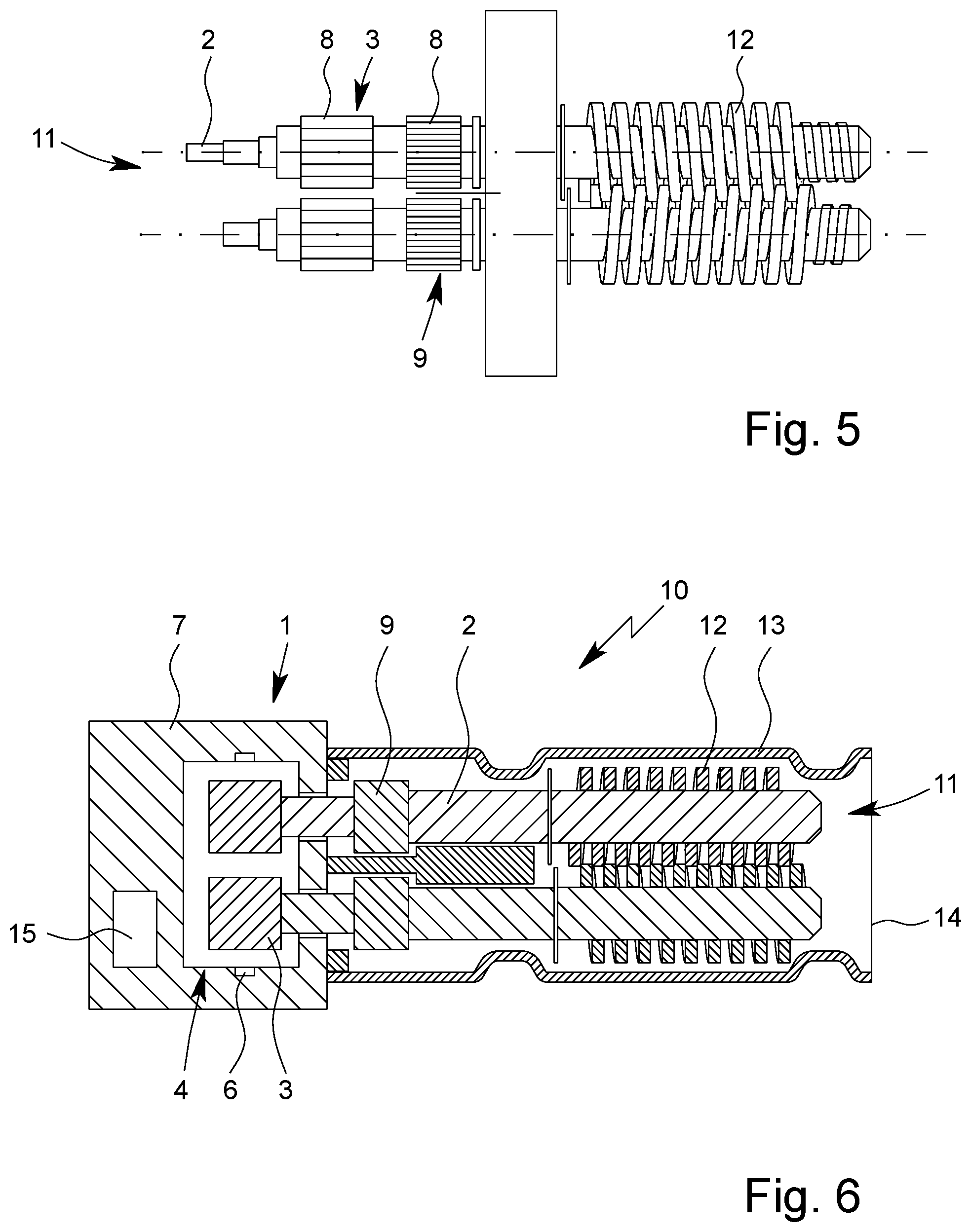 Patent US12338823 Figure 3 – Electric motor and vacuum pump