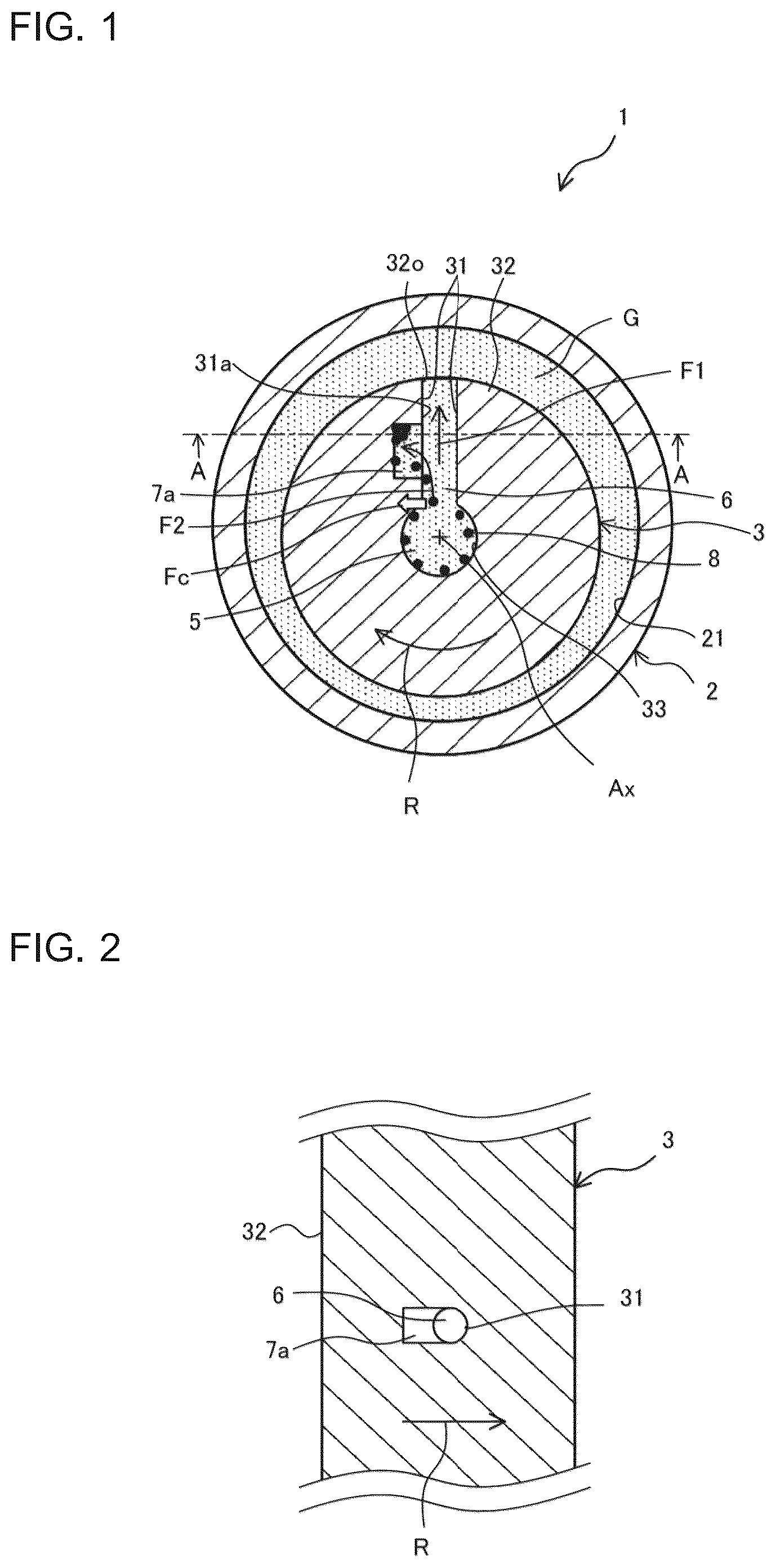 Patent US12338825 Figure 1 – Bearing structure, compressor, and refrigeration cycle apparatus with foreign matter separator